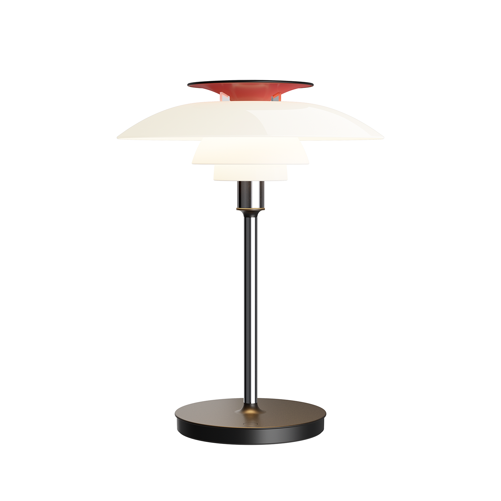 Louis Poulsen PH 80 Portable Table Lamp 保羅漢寧森系列 經典四層次 可攜式充電桌燈 23 cm
