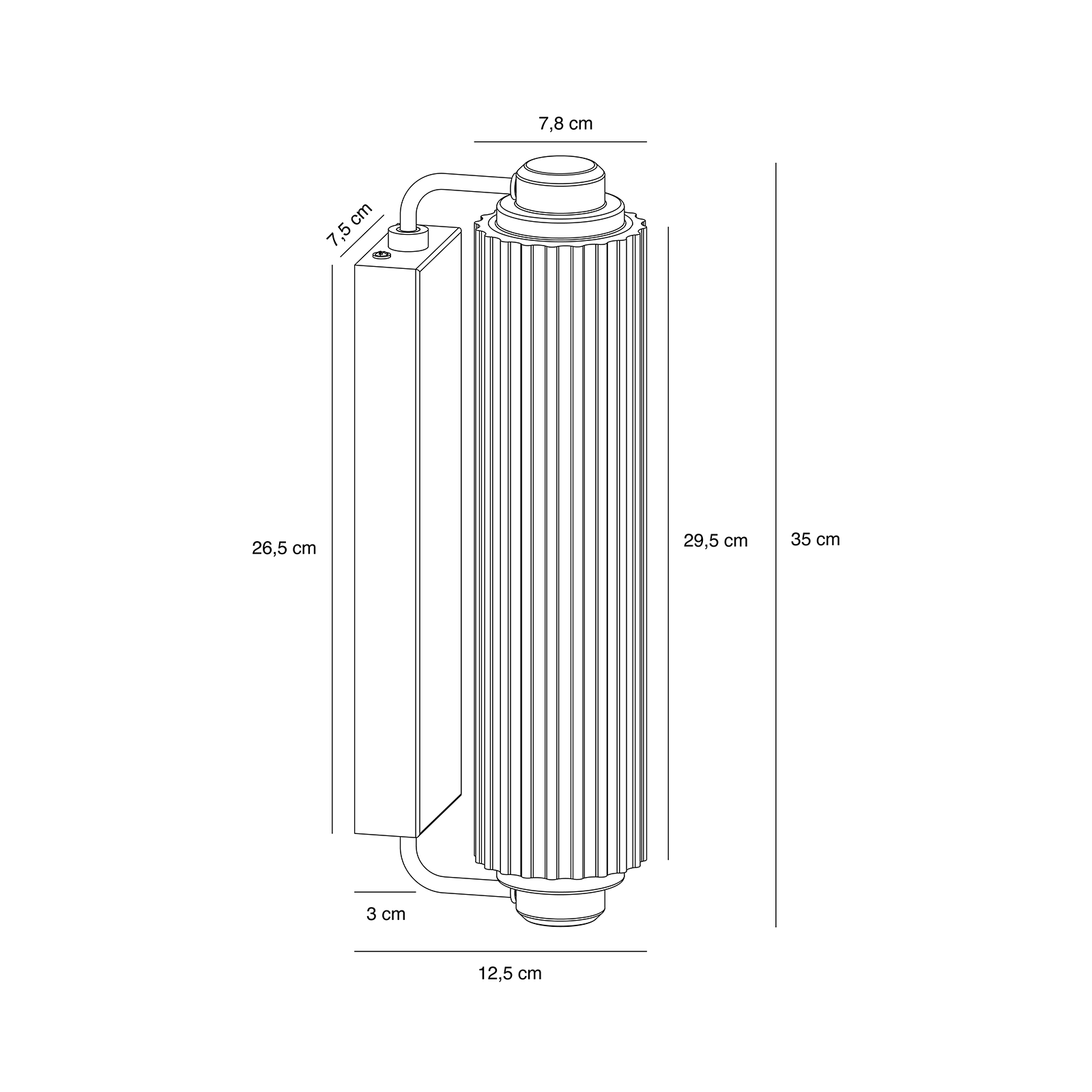 Nordlux Nimal Double Wall Lamp IP44 尼瑪爾系列 古典浴室壁燈