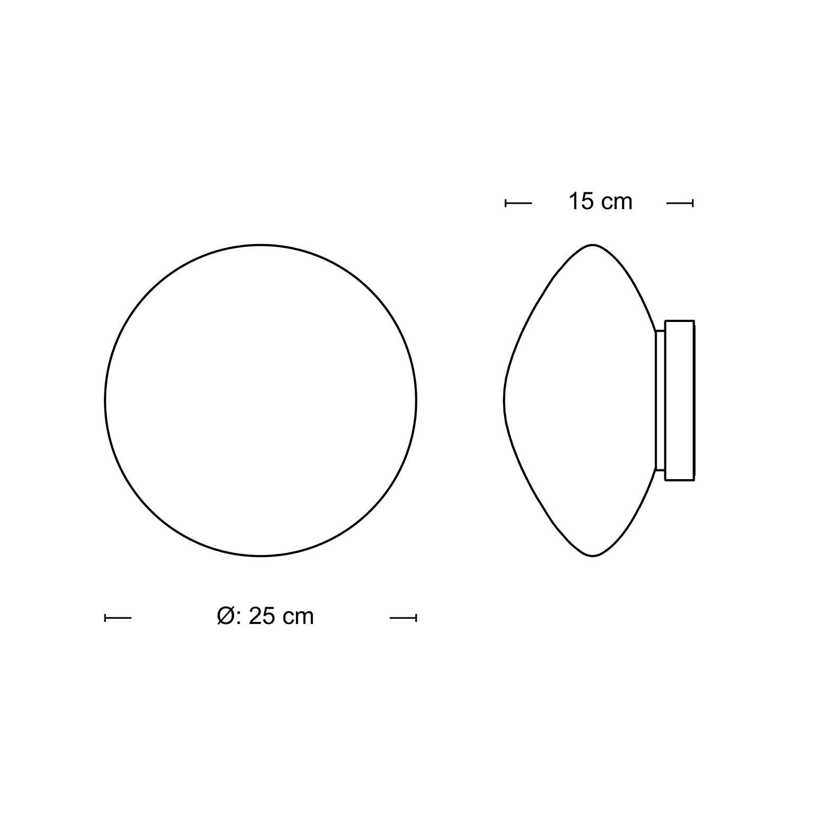 &Tradition Mist AP22 Wall / Ceiling Lamp IP44 薄霧系列 玻璃壁燈 / 頂燈