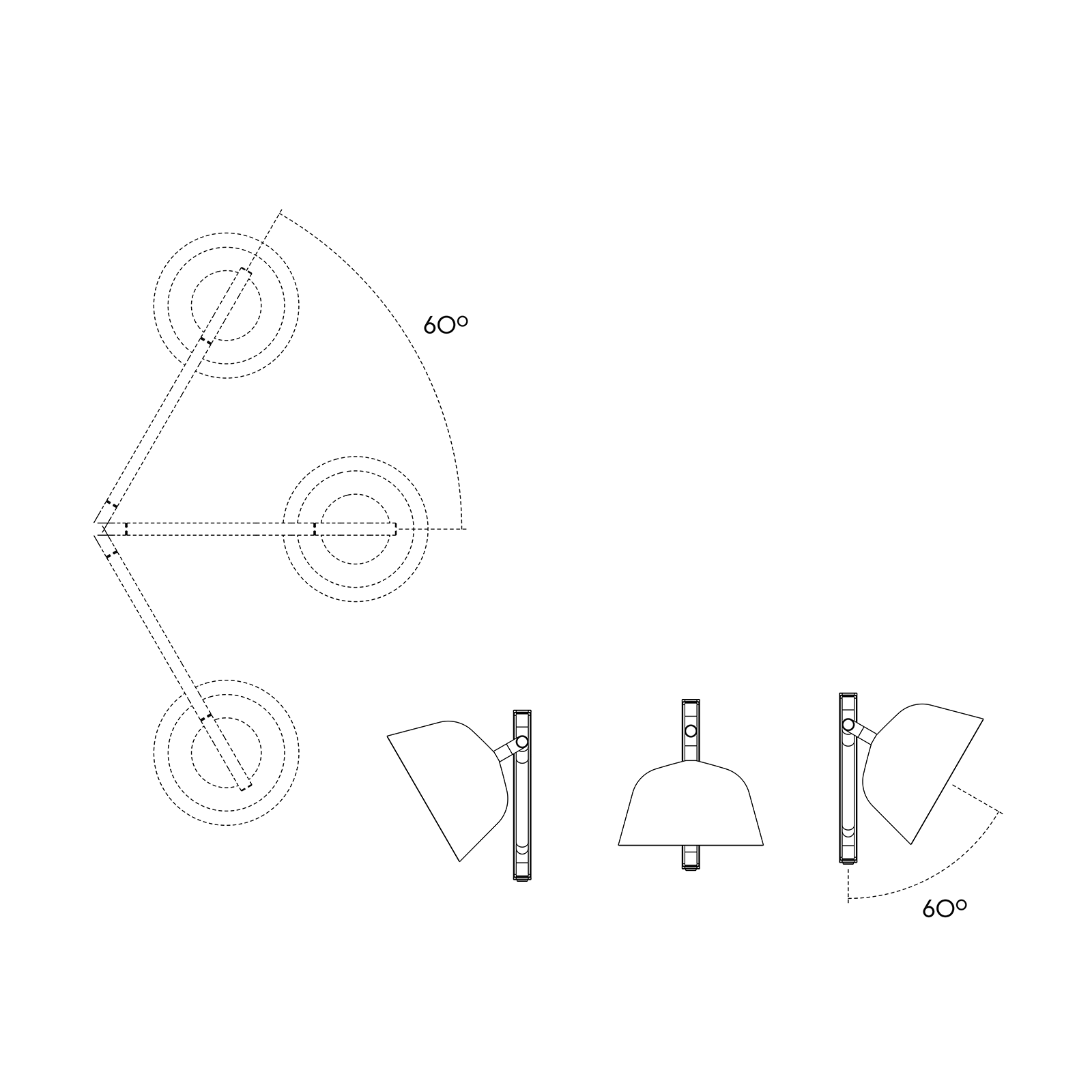 Muuto Ambit Wall Lamp 邊境系列 可擺動 金屬壁燈