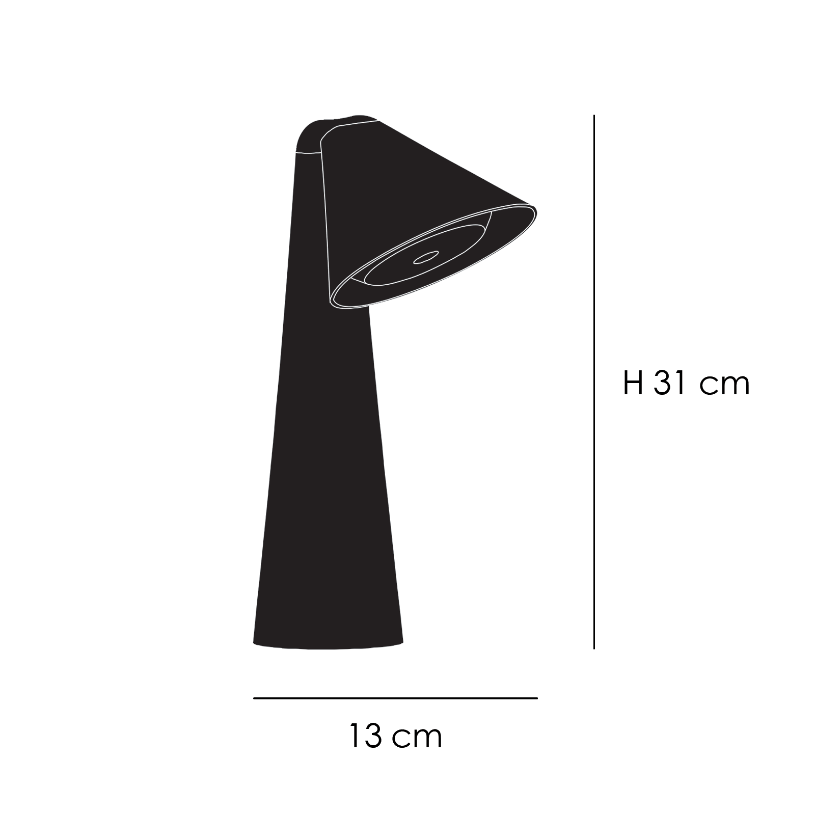 Frandsen Ami Portable Table Lamp IP44 陪伴系列 無線充電桌燈