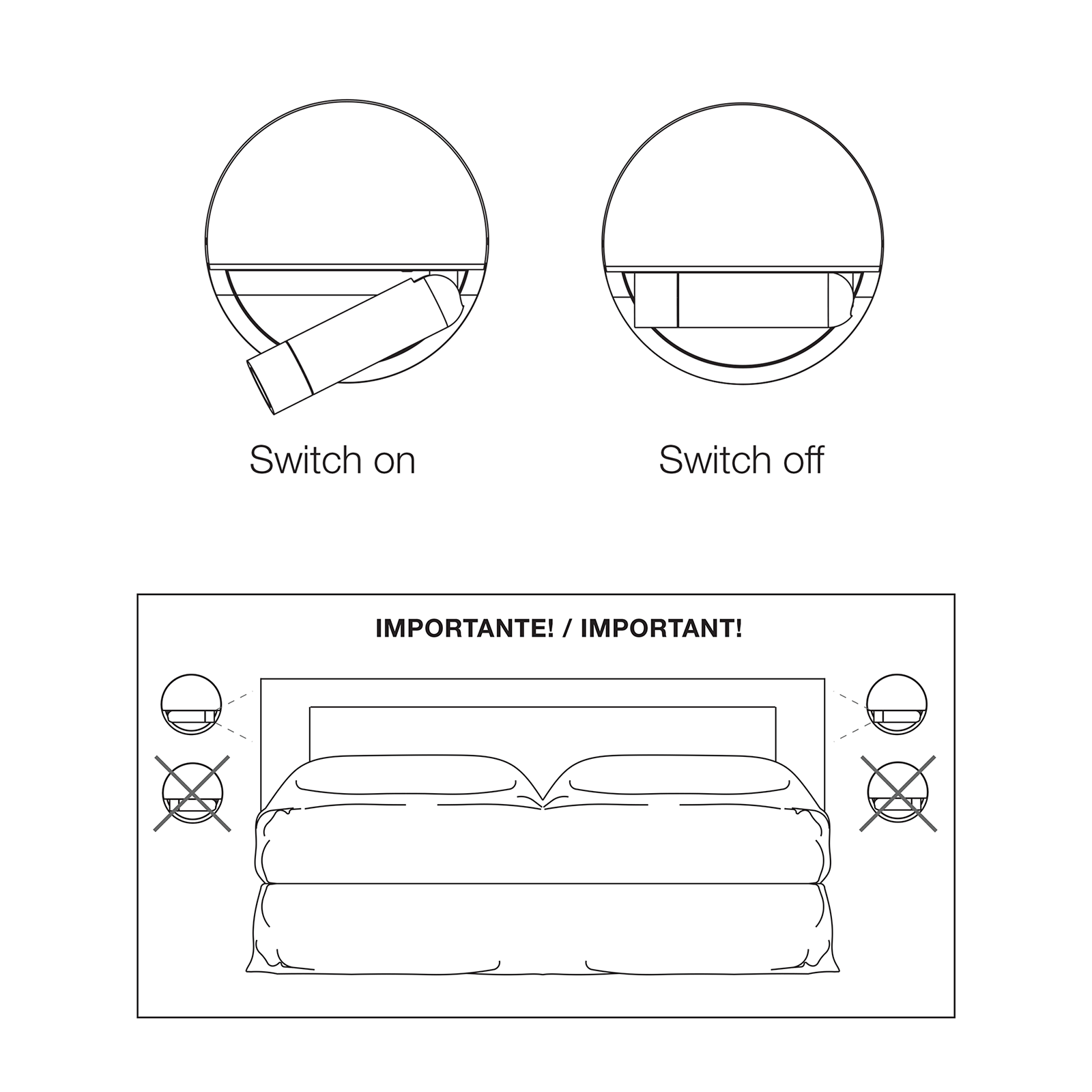 Marset Ledtube R Wall Light 圓管系列 圓盤底座 壁燈