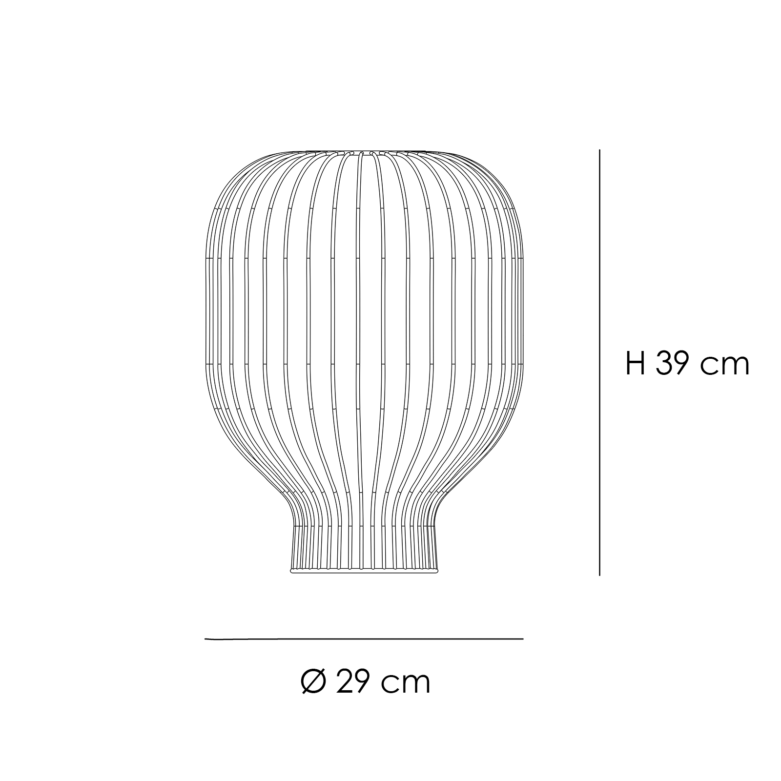 Muuto Strand Table Lamp 雲朵系列 絲縷桌燈 39 cm