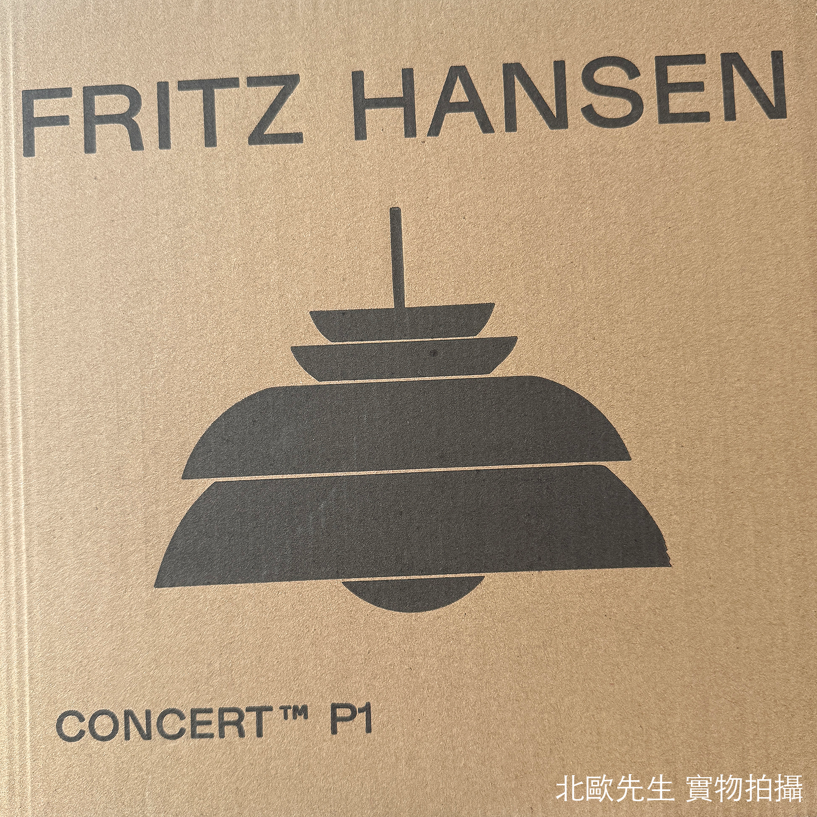 Fritz Hansen Concert Pendant Lamp P1, P3 協樂系列 金屬吊燈