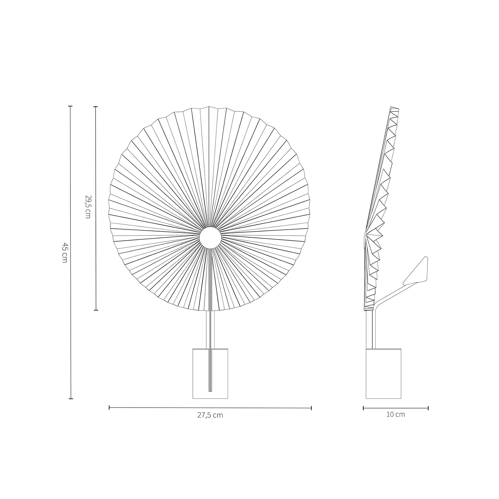 Gejst Liris Portable Table Lamp 光扇系列 無線充電桌燈