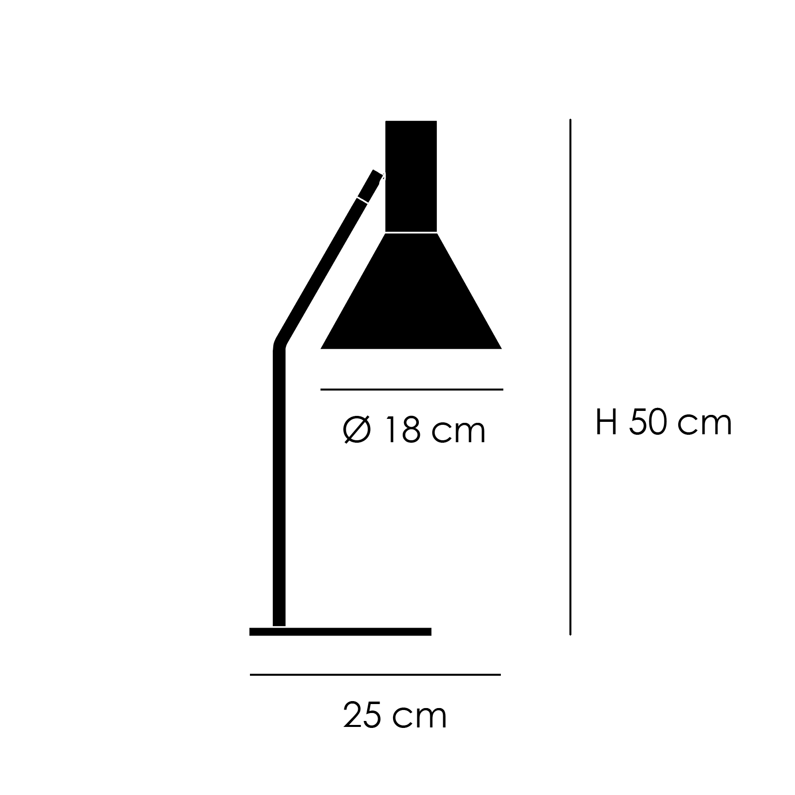 Frandsen Lyss Table Lamp 利斯系列 錐形桌燈