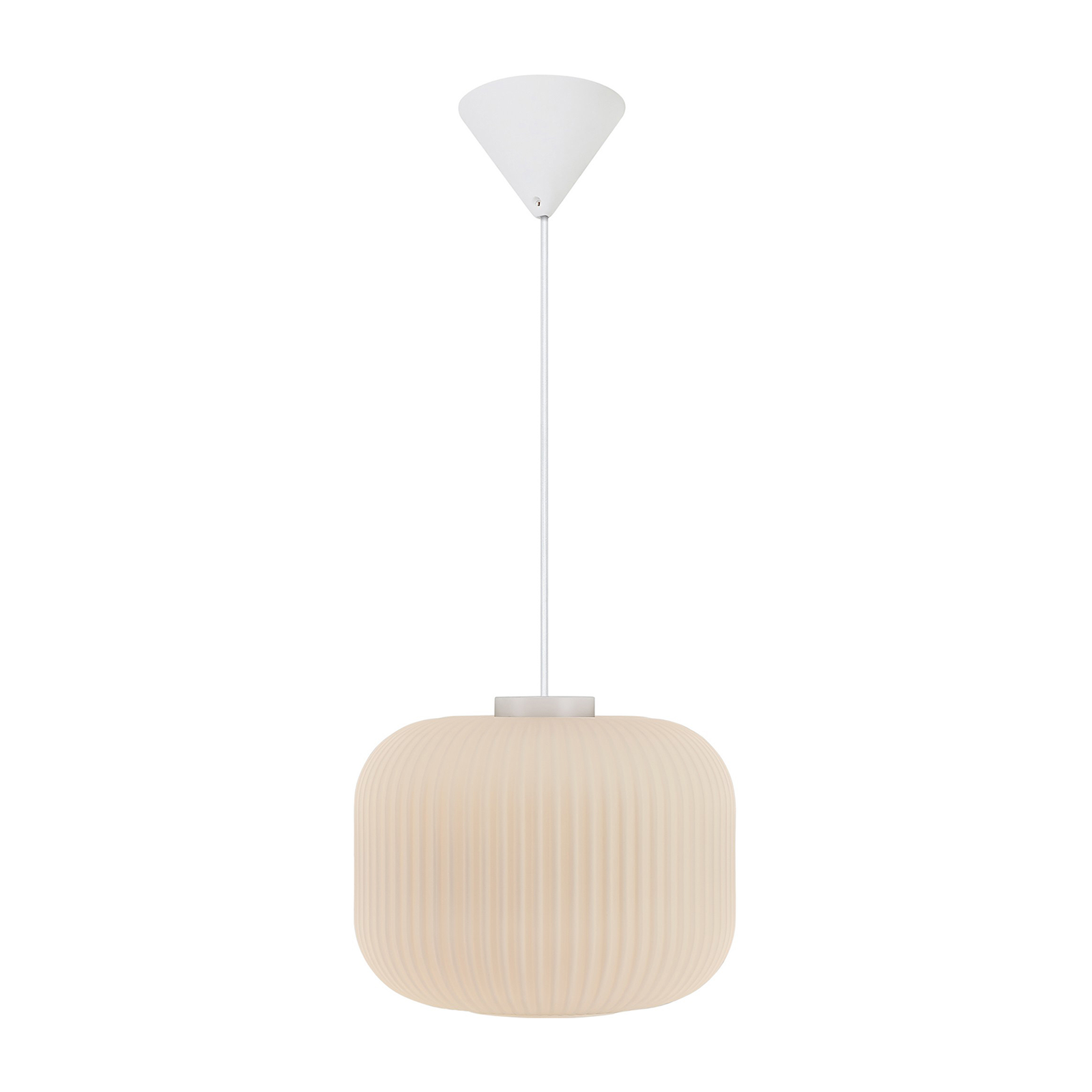 Nordlux Milford 30 Pendant 柔褶系列 玻璃吊燈 30 cm
