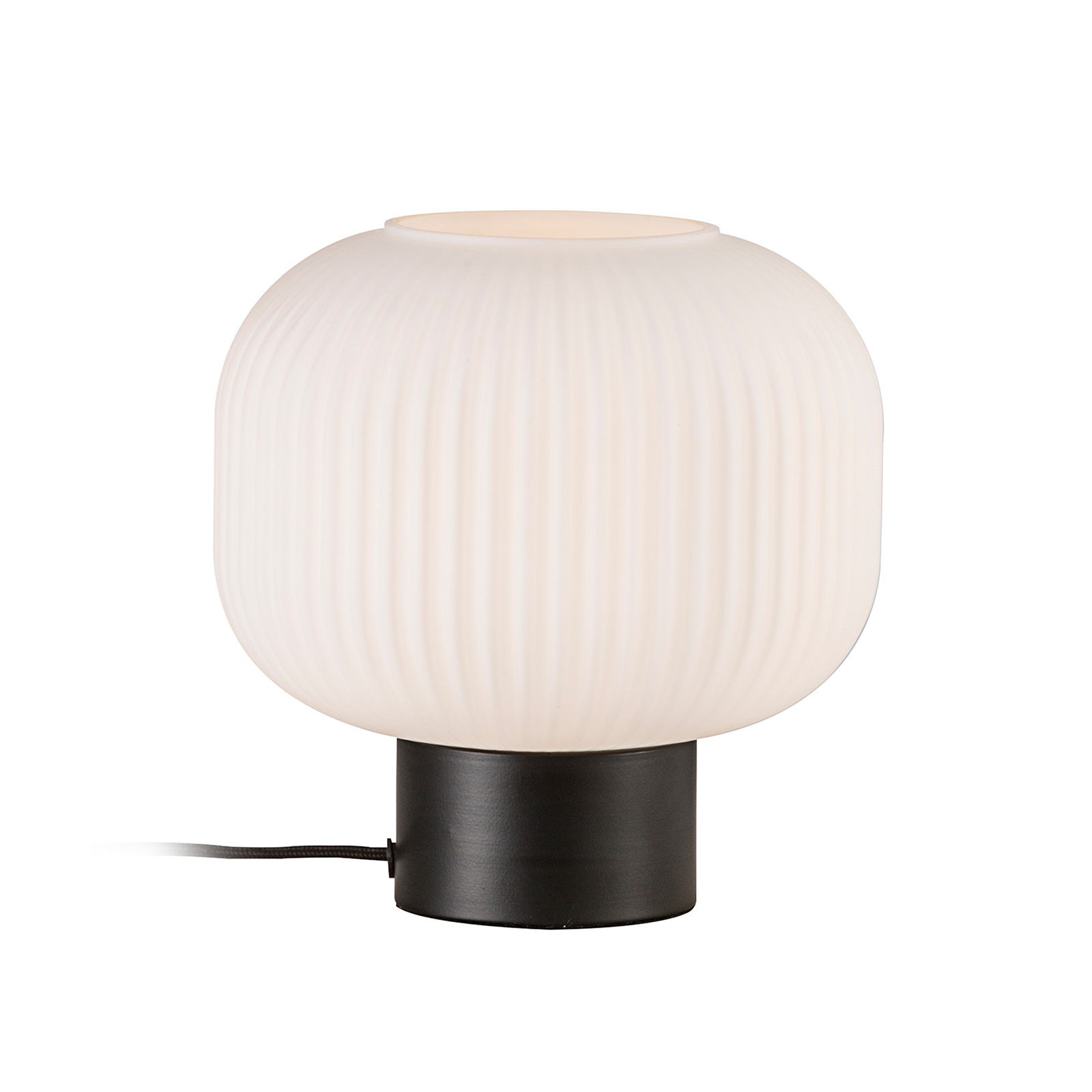 Nordlux Milford Table lamp 柔褶系列 玻璃桌燈 - 金屬底座 20 cm