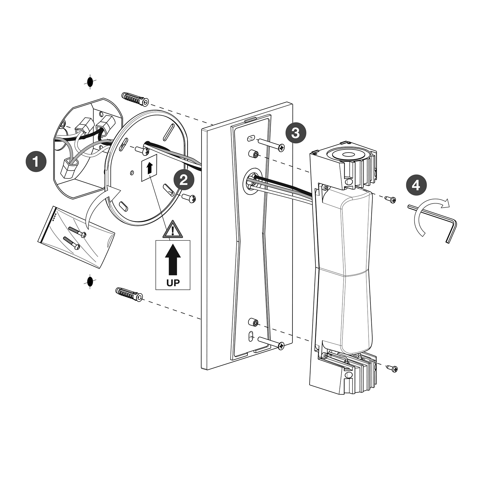 Flos Clessidra Wall Lamp 克萊希娜系列 金屬壁燈