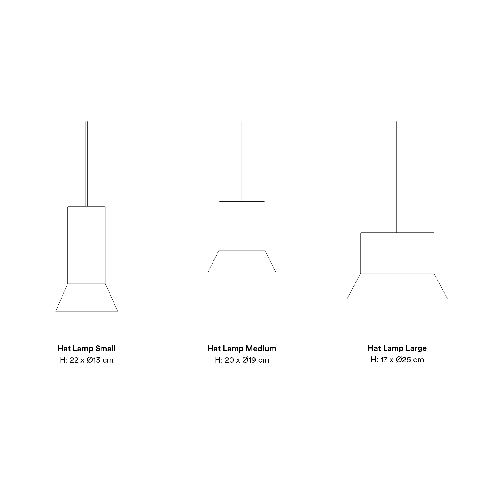 Normann Copenhagen Hat Lamp Large 帽子系列 吊燈 - 大尺寸 24.5 cm