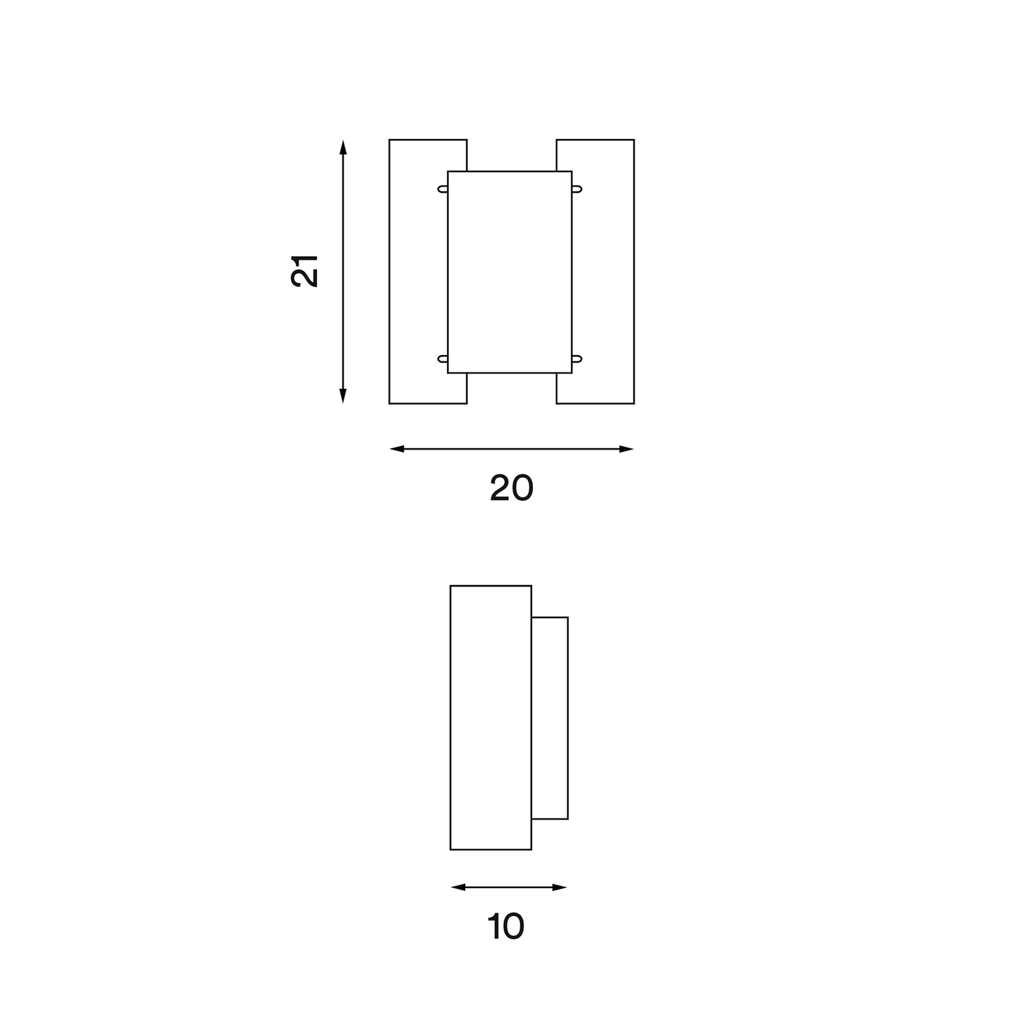 Northern Butterfly Perforated Wall Lamp 蝴蝶壁燈 - 網孔款