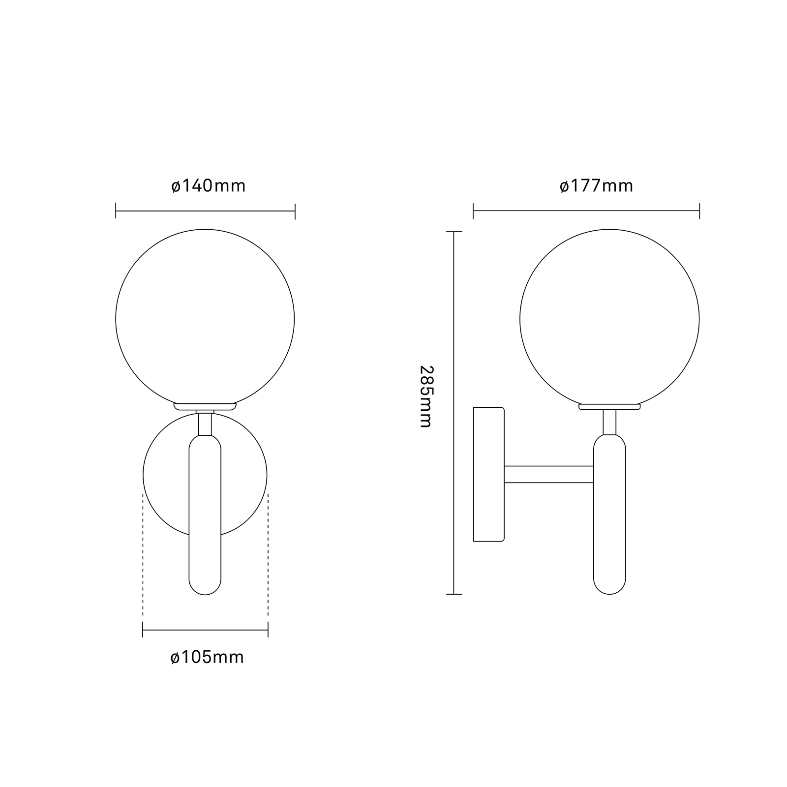 Nuura Miira Wall Lamp 米拉系列 圓球壁燈