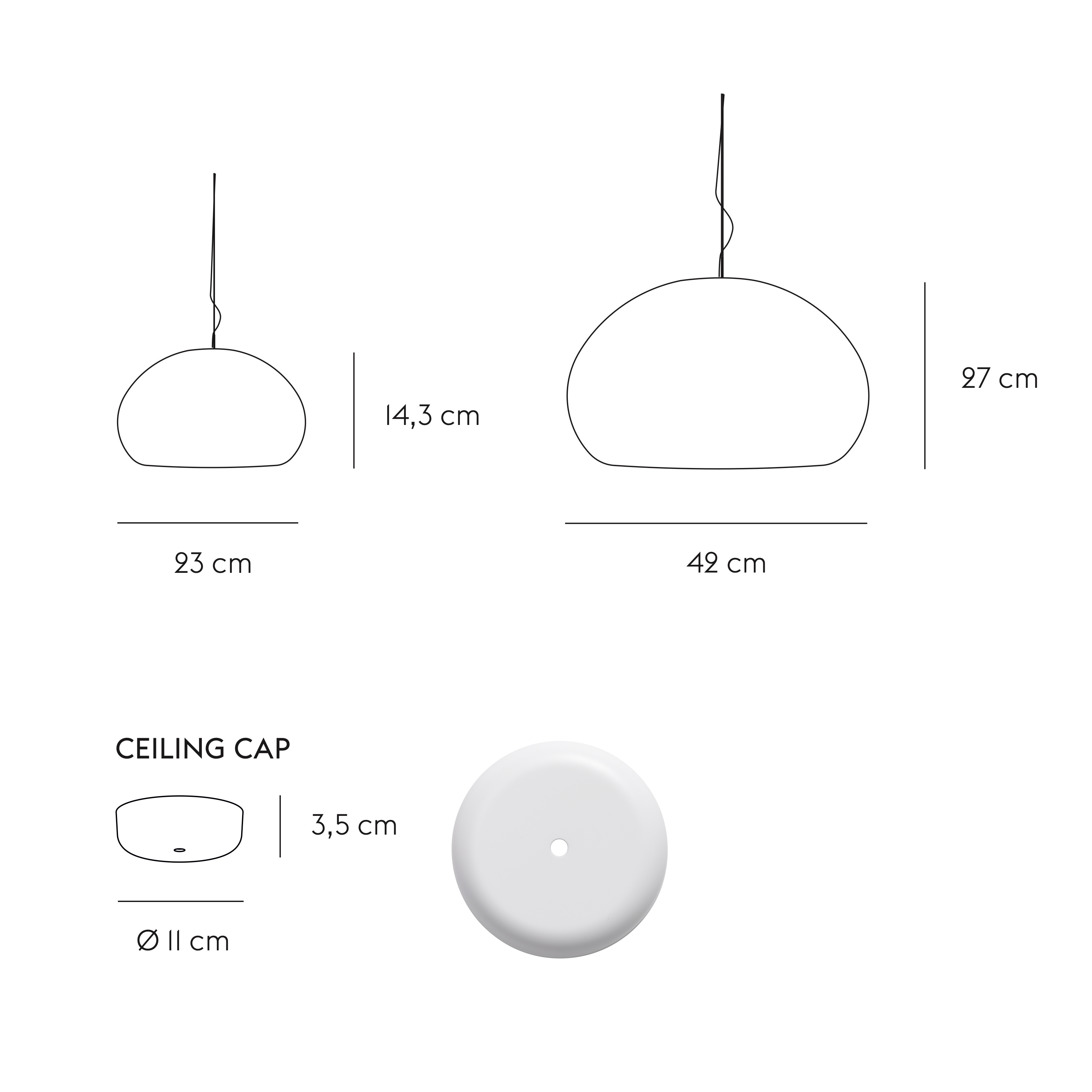 Muuto Fluid Suspension Lamp 漂浮系列 霧白玻璃吊燈