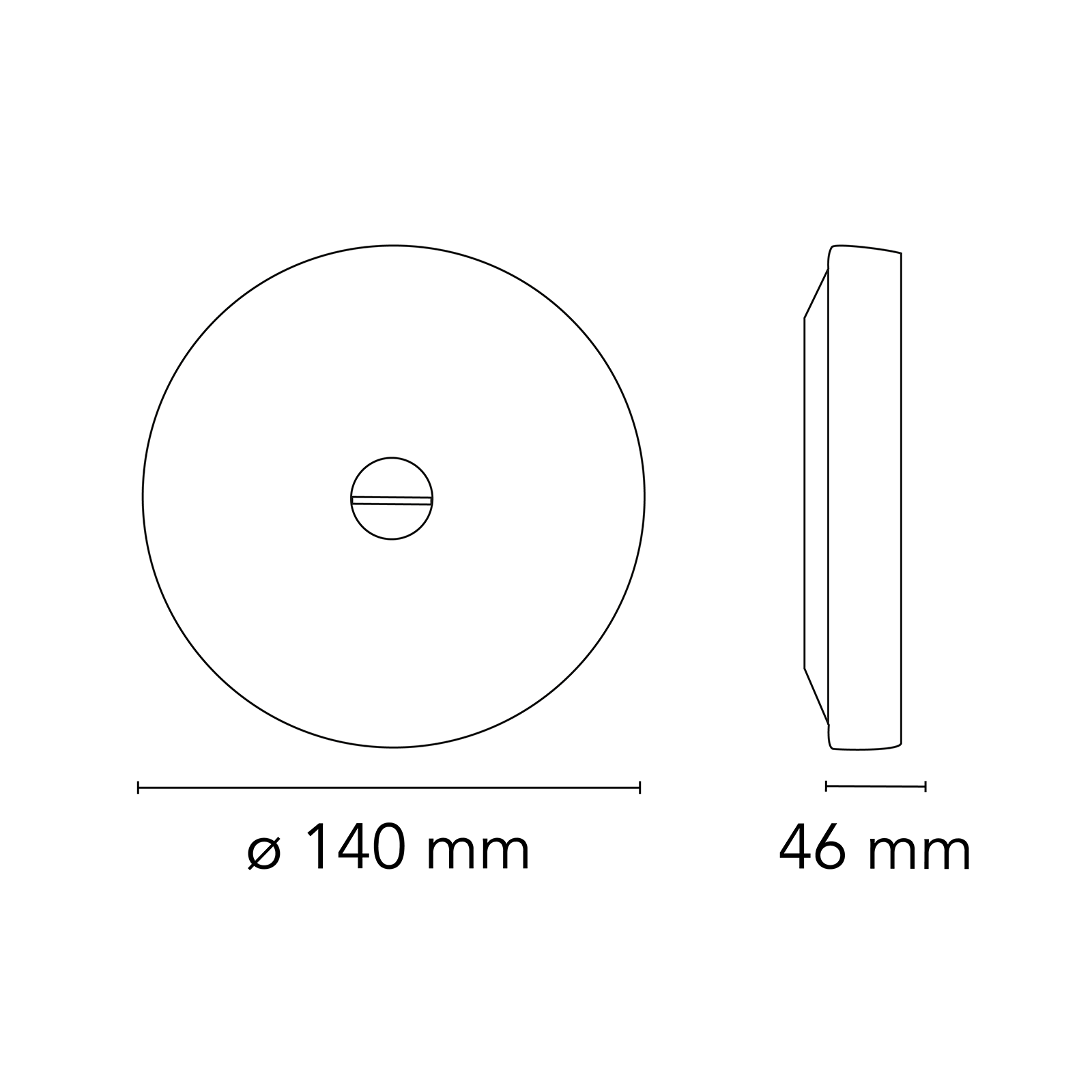 Flos Mini Button Wall / Ceiling Lamp 圓鈕系列 玻璃壁燈 / 頂燈 - 迷你款 14 cm