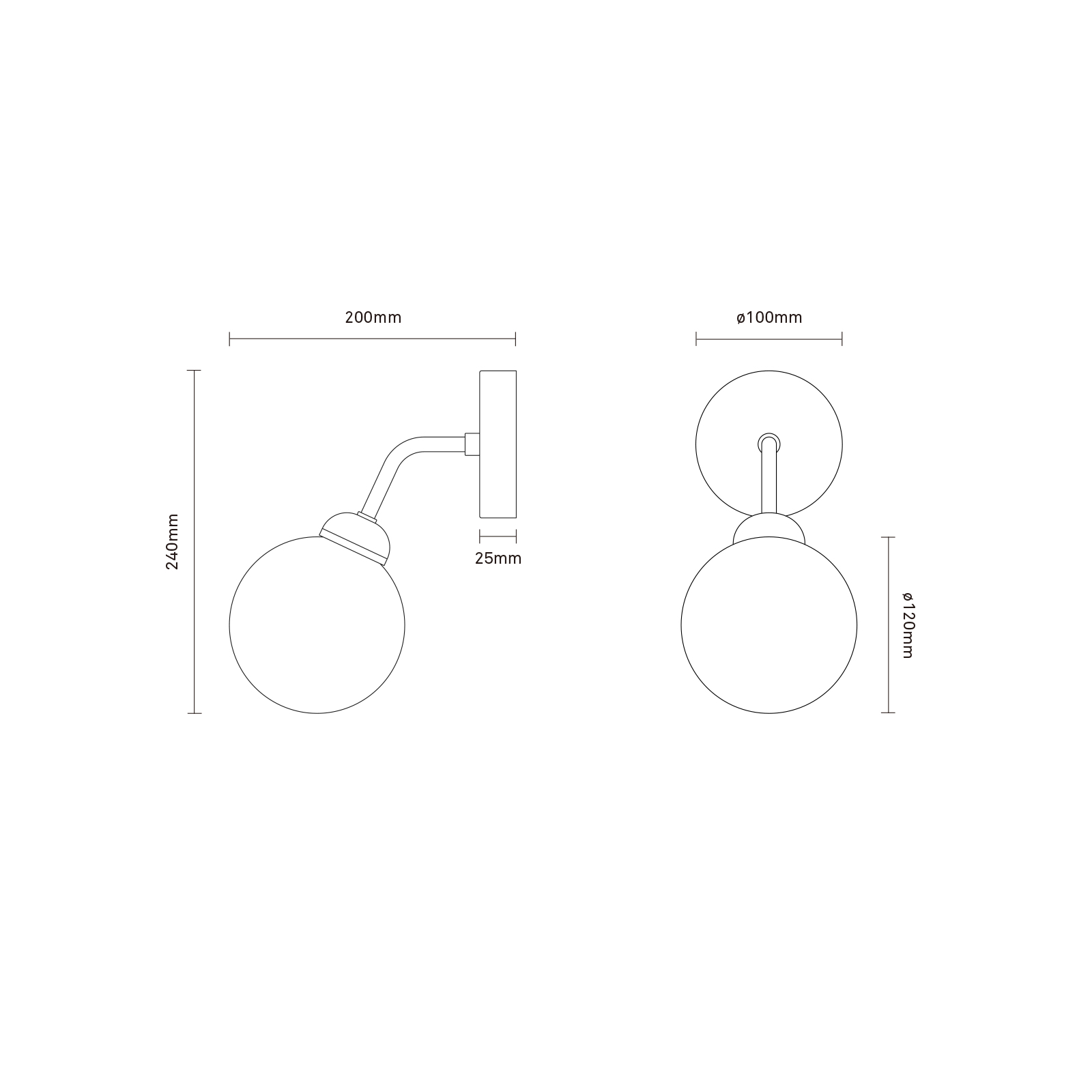 Nuura Apiales 1 Wall Lamp 彼亞斯系列 圓球壁燈