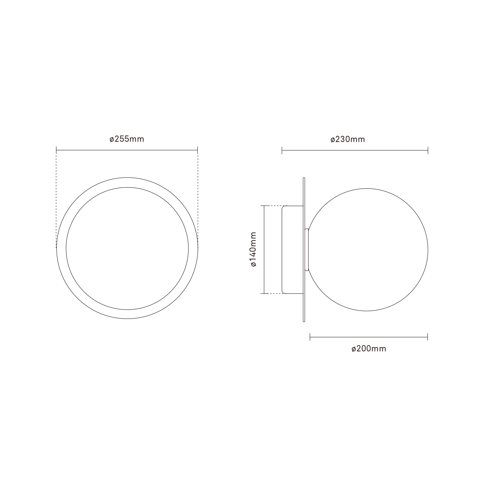 Nuura Liila 1 Wall Lamp Large IP44 莉拉系列 壁/頂燈 - 大尺寸 25.5 cm