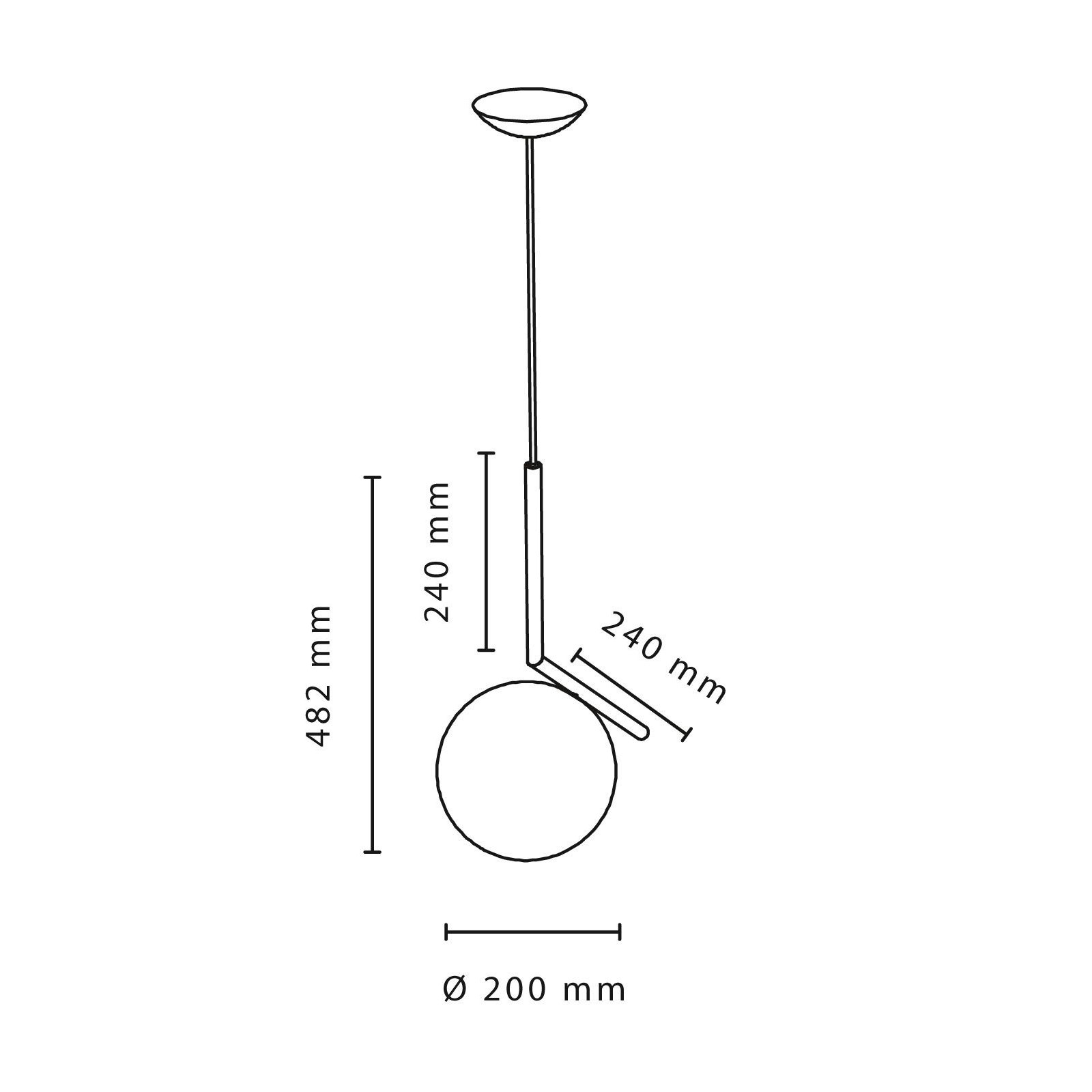 Flos IC Light S1 Pendant Lamp 恆星系列 玻璃吊燈 - 小尺寸
