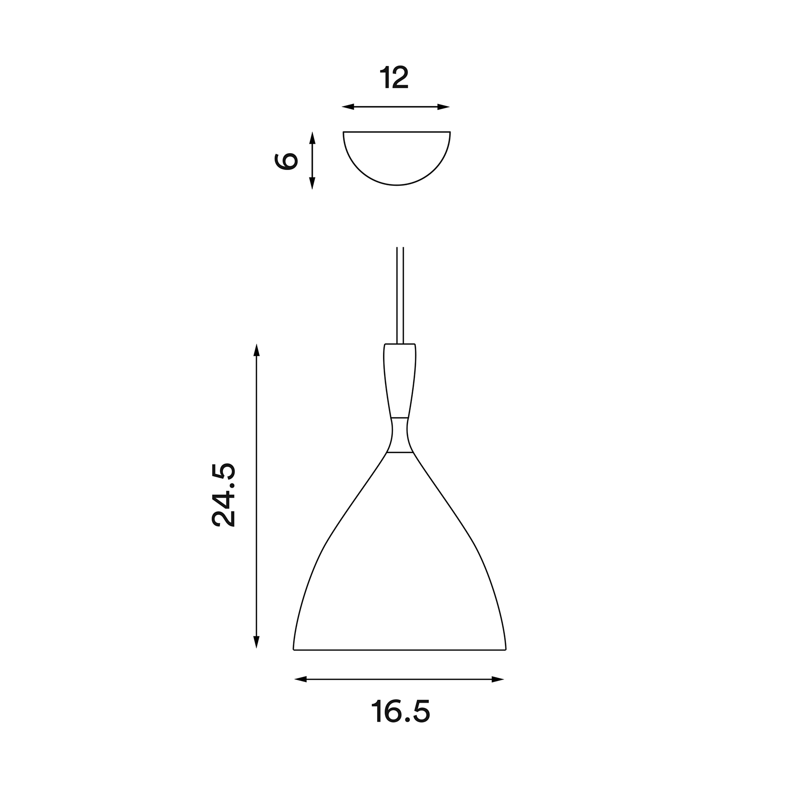 Northern Dokka Pendant Light 多卡系列 小吊燈 16.5 cm