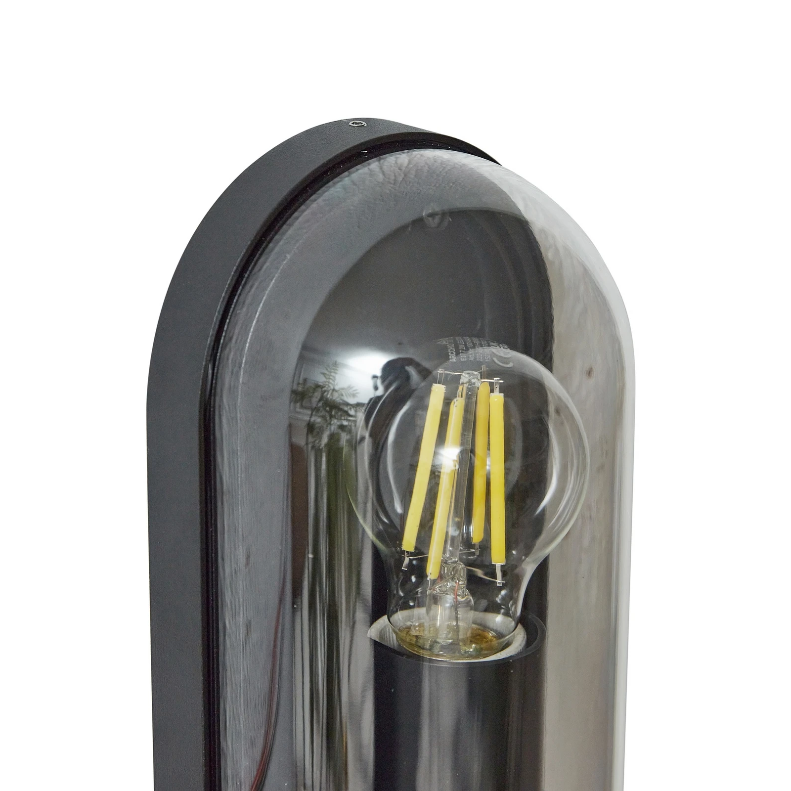 Lucande Serine Outdoor Wall Lamp IP65 膠囊系列 玻璃戶外壁燈