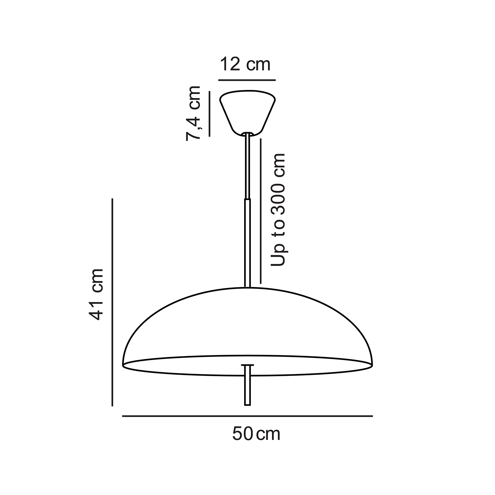 Nordlux Versale Pendant 維瑟多系列 圓弧金屬吊燈