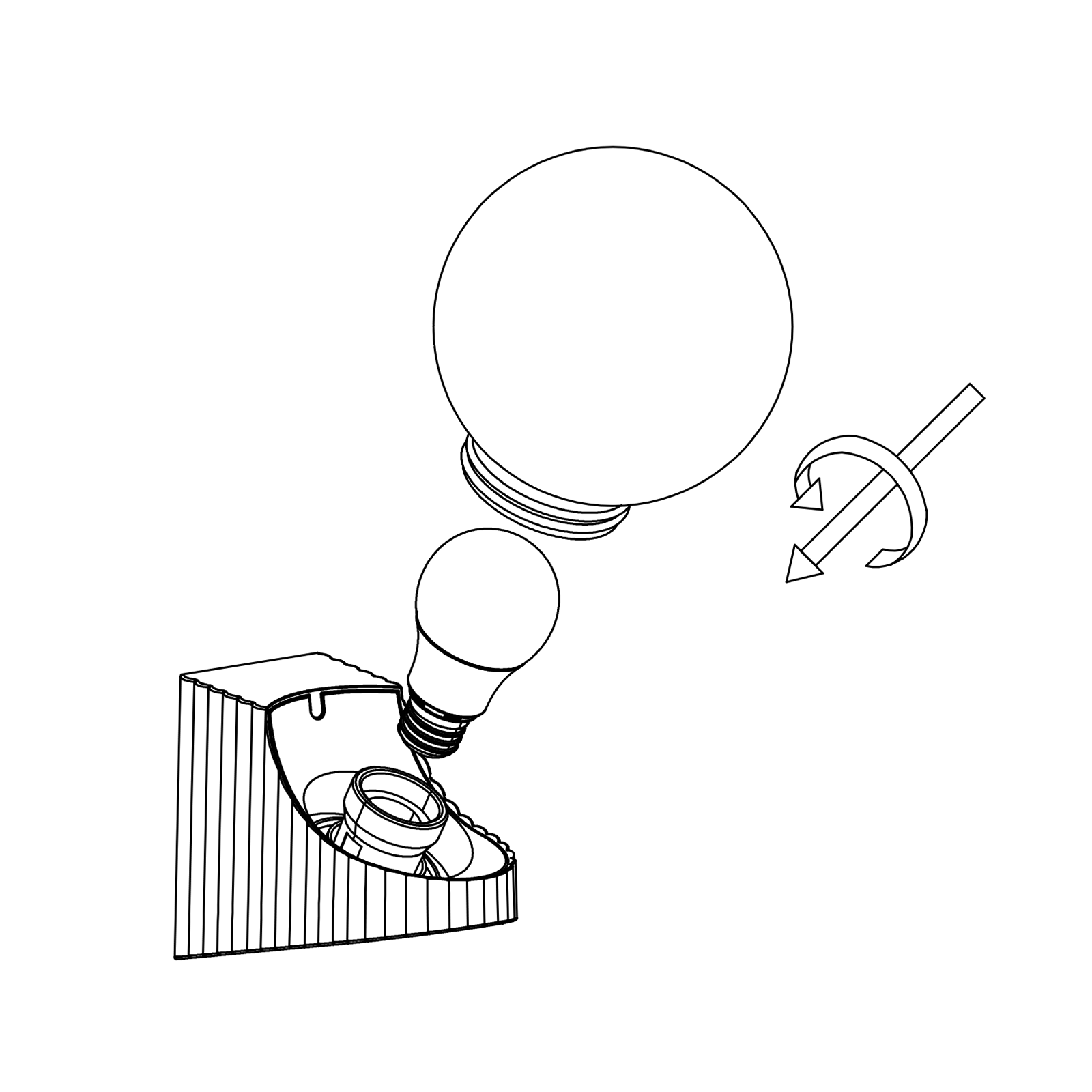 Nordlux Hayley Wall Lamp IP44 海莉系列 圓球壁燈