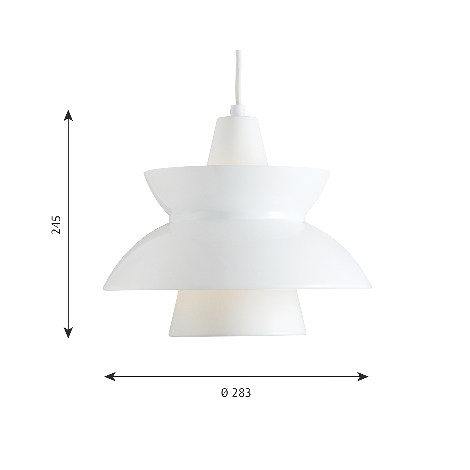 Louis Poulsen Doo-Wop Suspension Lamp 多烏普系列 吊燈 28 cm
