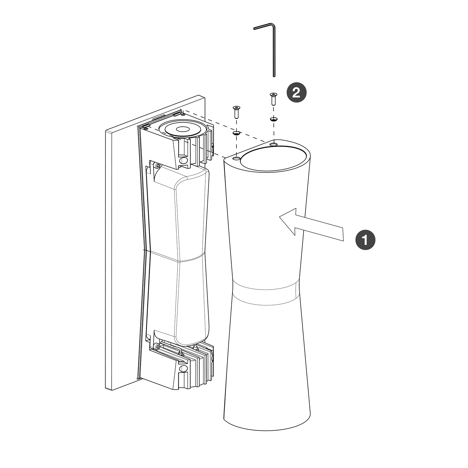 Flos Clessidra Wall Lamp 克萊希娜系列 金屬壁燈