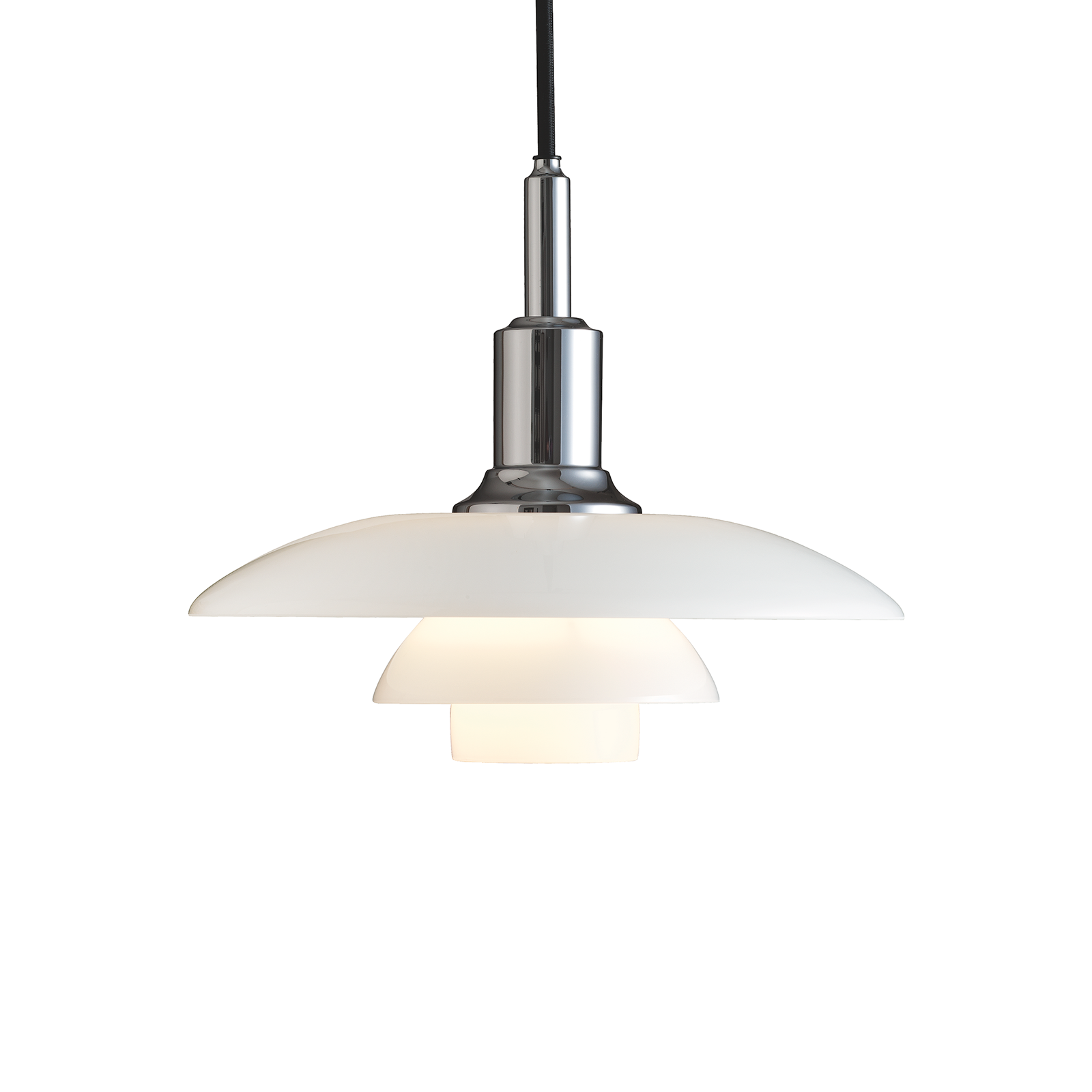 Louis Poulsen PH 3/2 Glass Pendant Lamp 保羅漢寧森系列 玻璃貝殼 三層次吊燈 29 cm