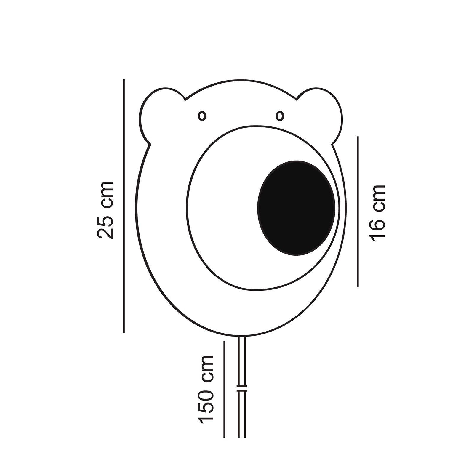 Nordlux Bruna Bear Wall Lamp 布魯納系列 小熊壁燈