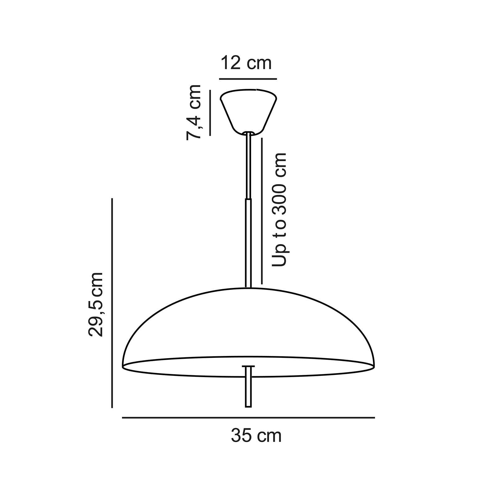 Nordlux Versale Pendant 維瑟多系列 圓弧金屬吊燈