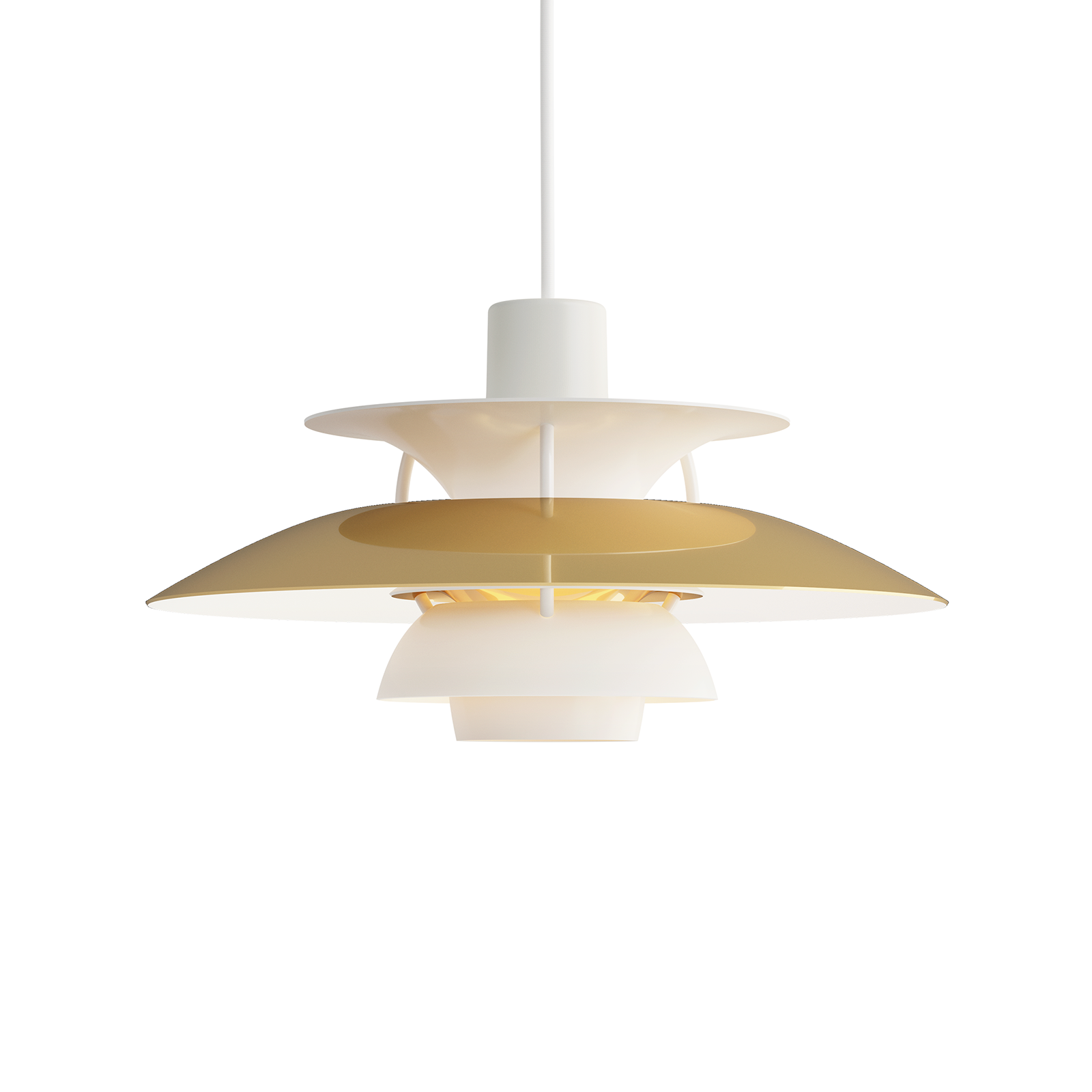 Louis Poulsen PH 5 Mini Suspension Lamp in Copper, Brass 保羅漢寧森系列 四層次吊燈 小尺寸 - 紅銅, 黃銅特殊款 30 cm