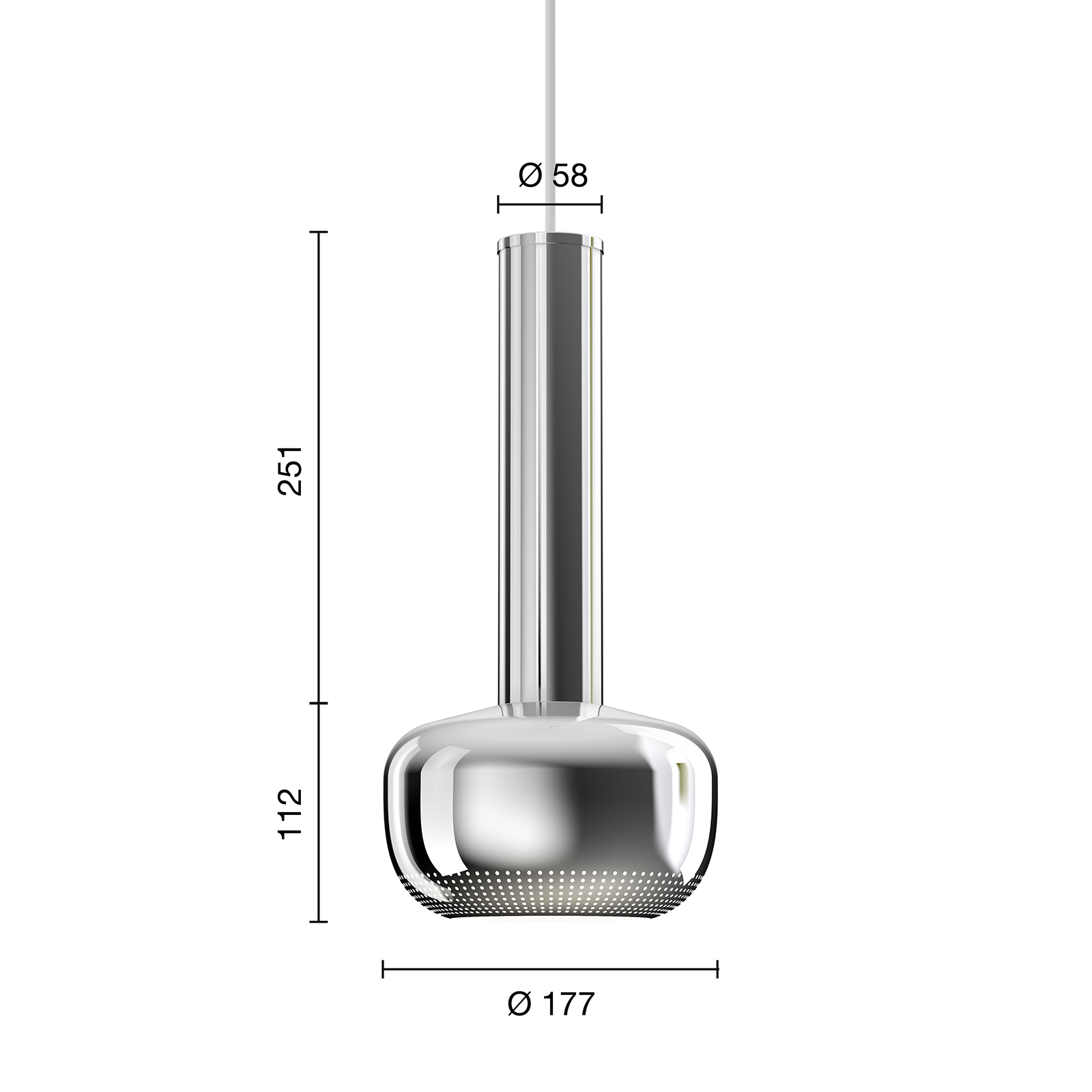 Louis Poulsen VL56 Pendant 維爾勒經典系列 金屬吊燈