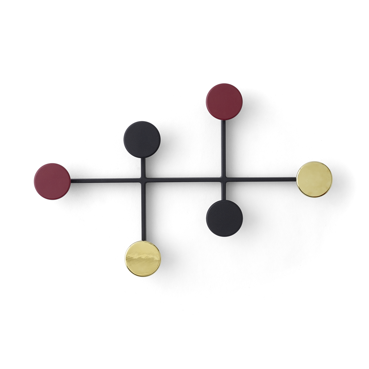 Audo Afteroom Coat Hanger 圓點幾何 壁面 金屬衣帽架 / 衣架