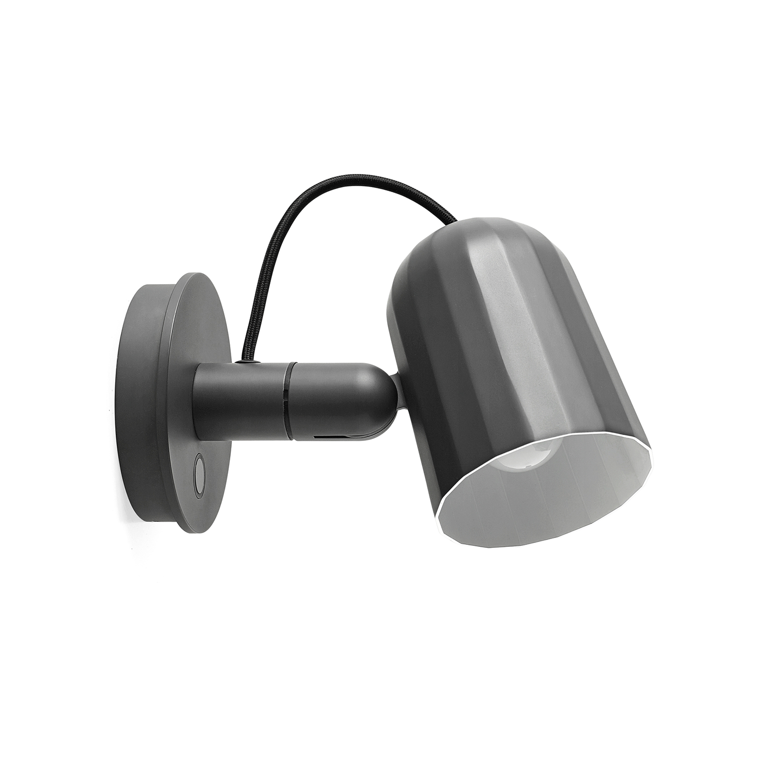 Hay Noc Wall Lamp Button 紐克系列 金屬壁燈 - 觸控開關款