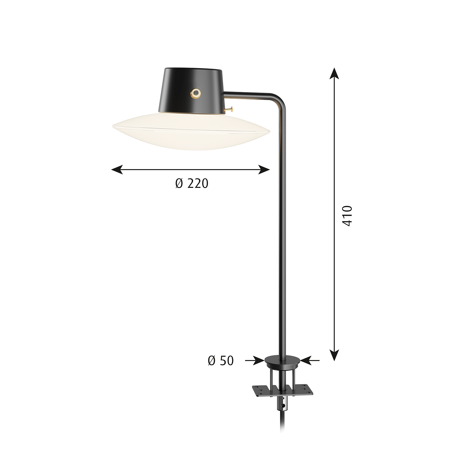 Louis Poulsen AJ Oxford Table Lamp AJ 牛津 玻璃燈罩桌燈