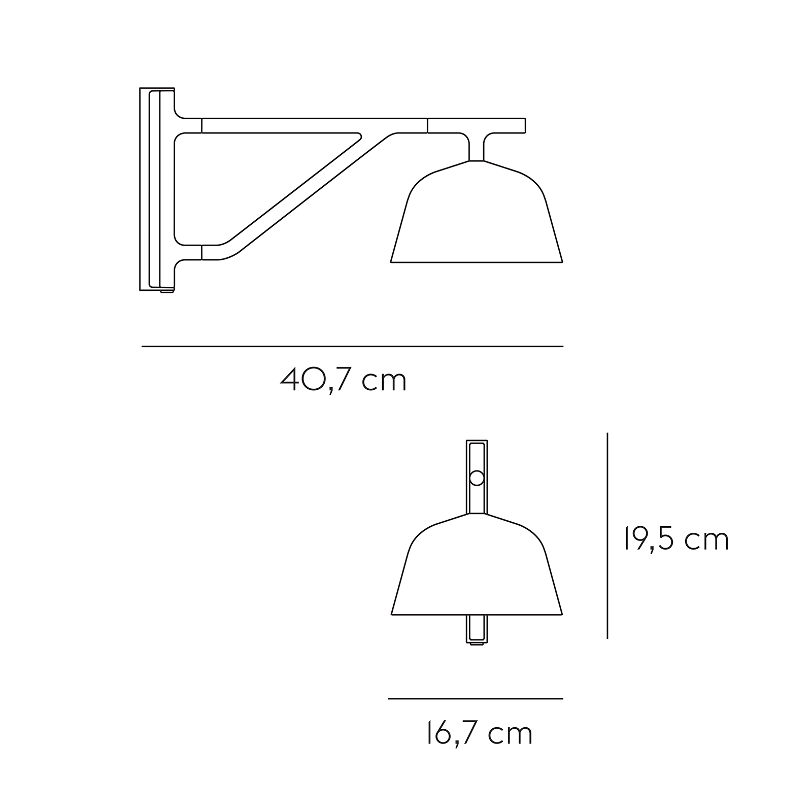 Muuto Ambit Wall Lamp 邊境系列 可擺動 金屬壁燈