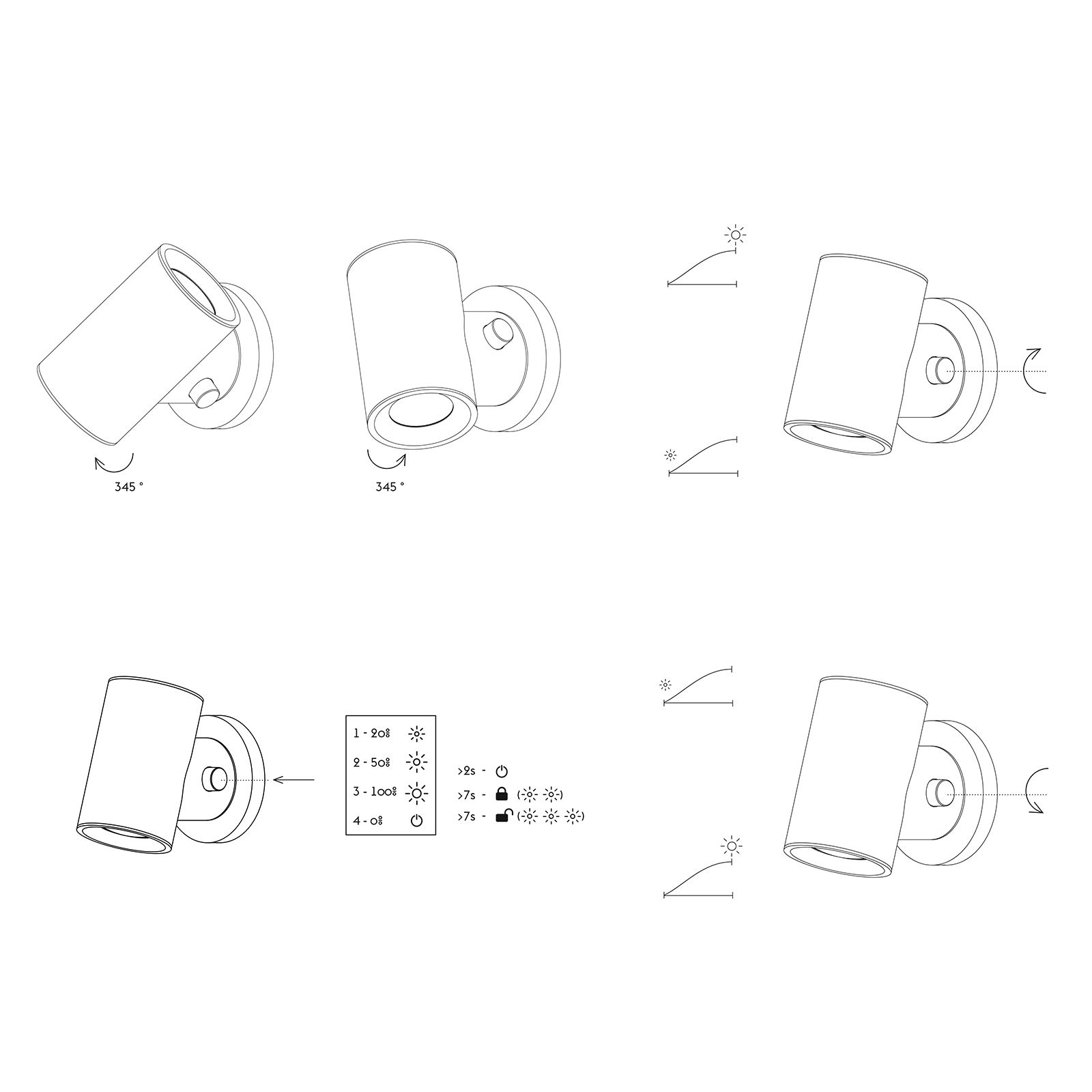 Muuto Beam Wall Lamp 雙向光束系列 金屬壁燈