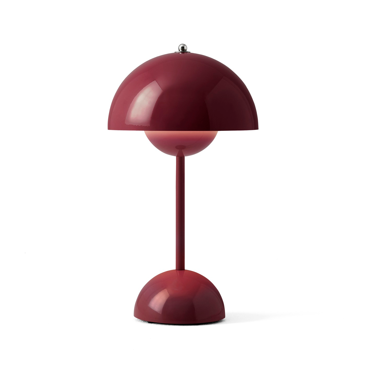 &Tradition Flowerpot VP9 Portable Lamp IP44 圓頂系列 無線可攜式 充電桌燈