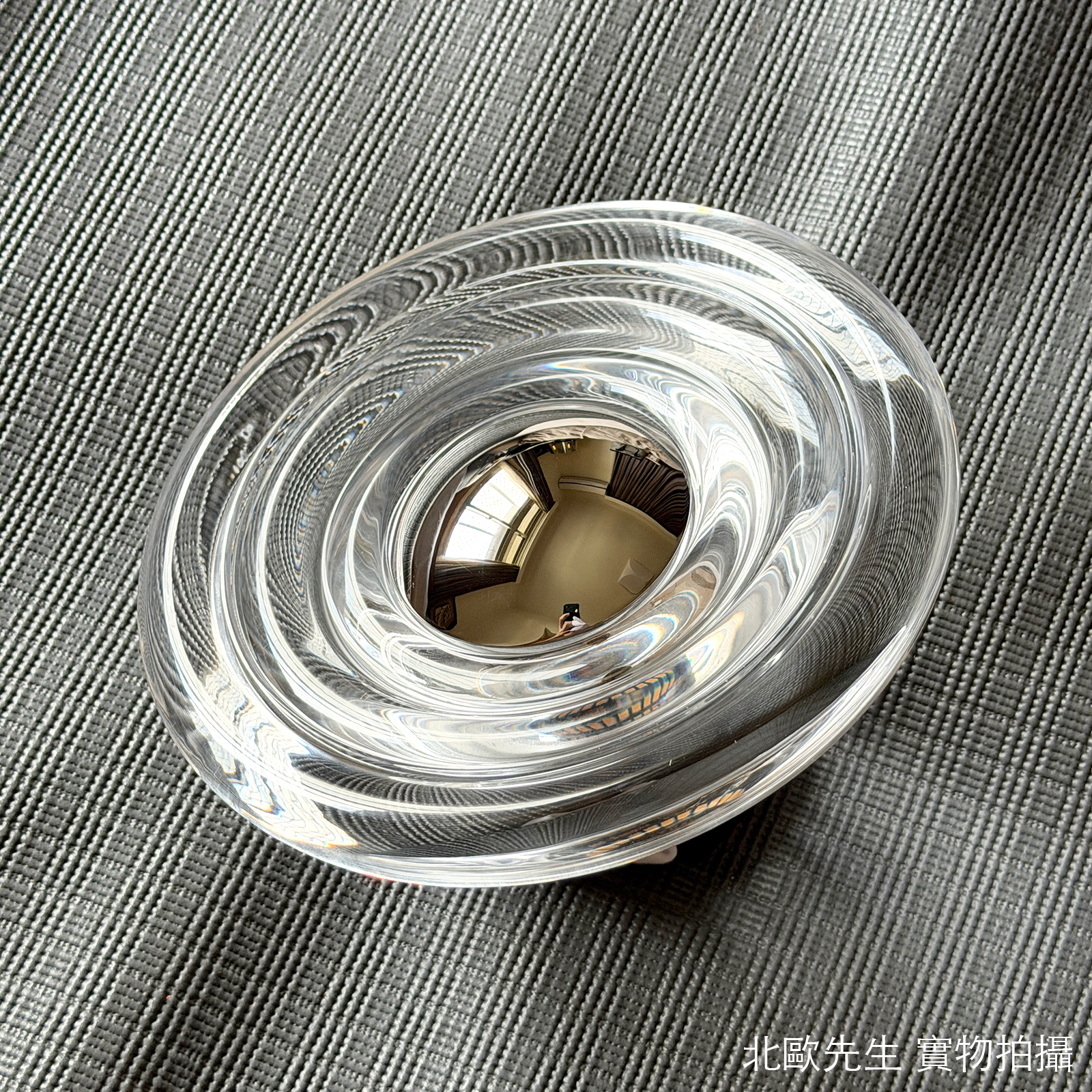 Tom Dixon Press Mini Surface LED Wall Lamp IP55 漣漪系列 玻璃壁燈 / 頂燈 - 小尺寸 21.5 cm