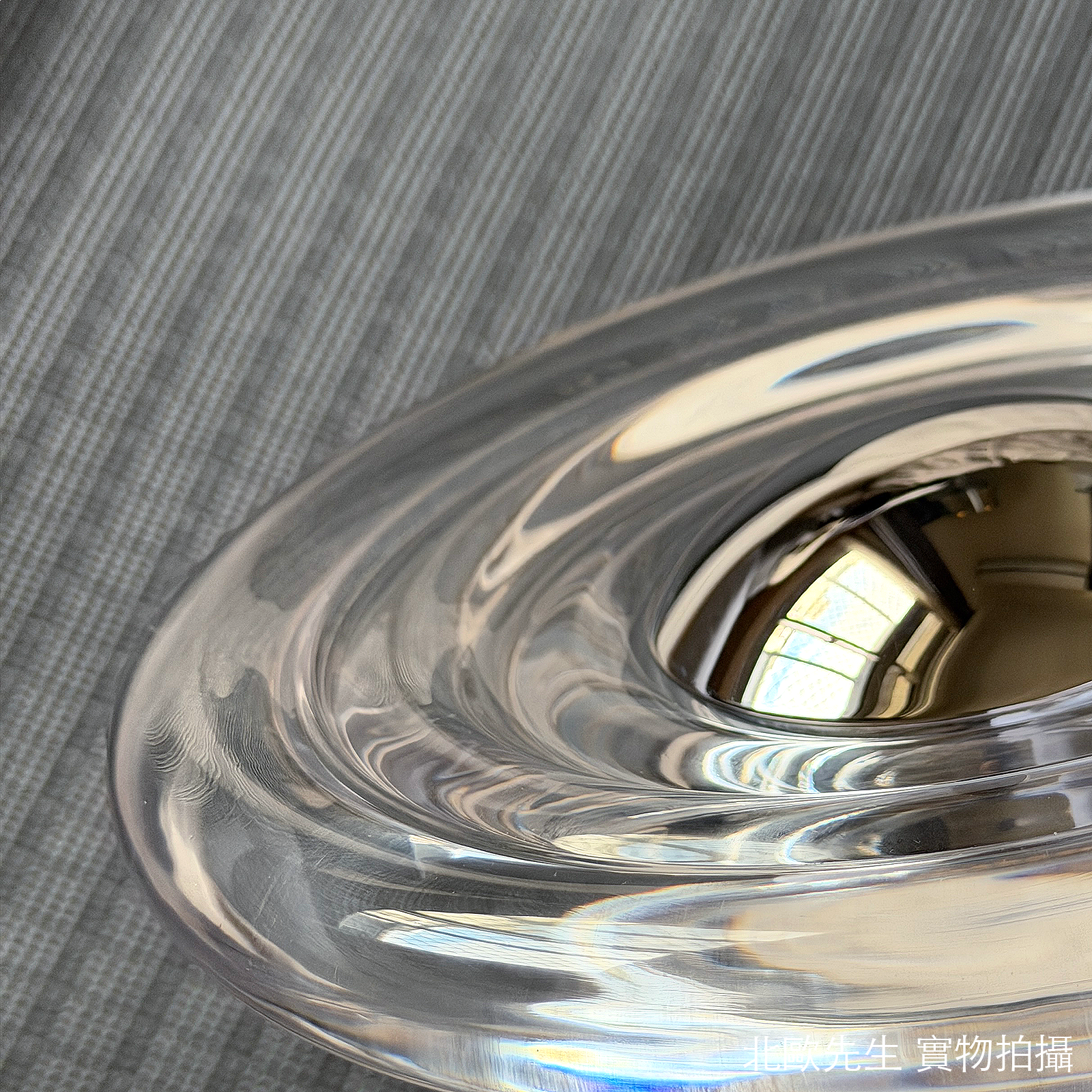 Tom Dixon Press Mini Surface LED Wall Lamp IP55 漣漪系列 玻璃壁燈 / 頂燈 - 小尺寸 21.5 cm