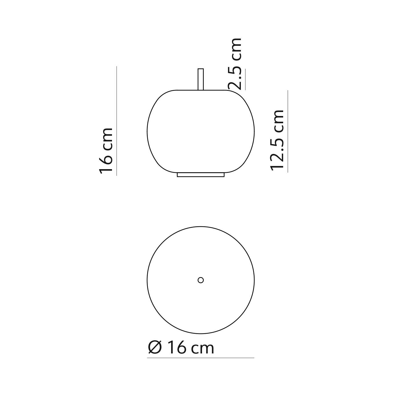 Kdln Kushi 16 Table Lamp 串語系列 玻璃桌燈 - 小尺寸 16 cm