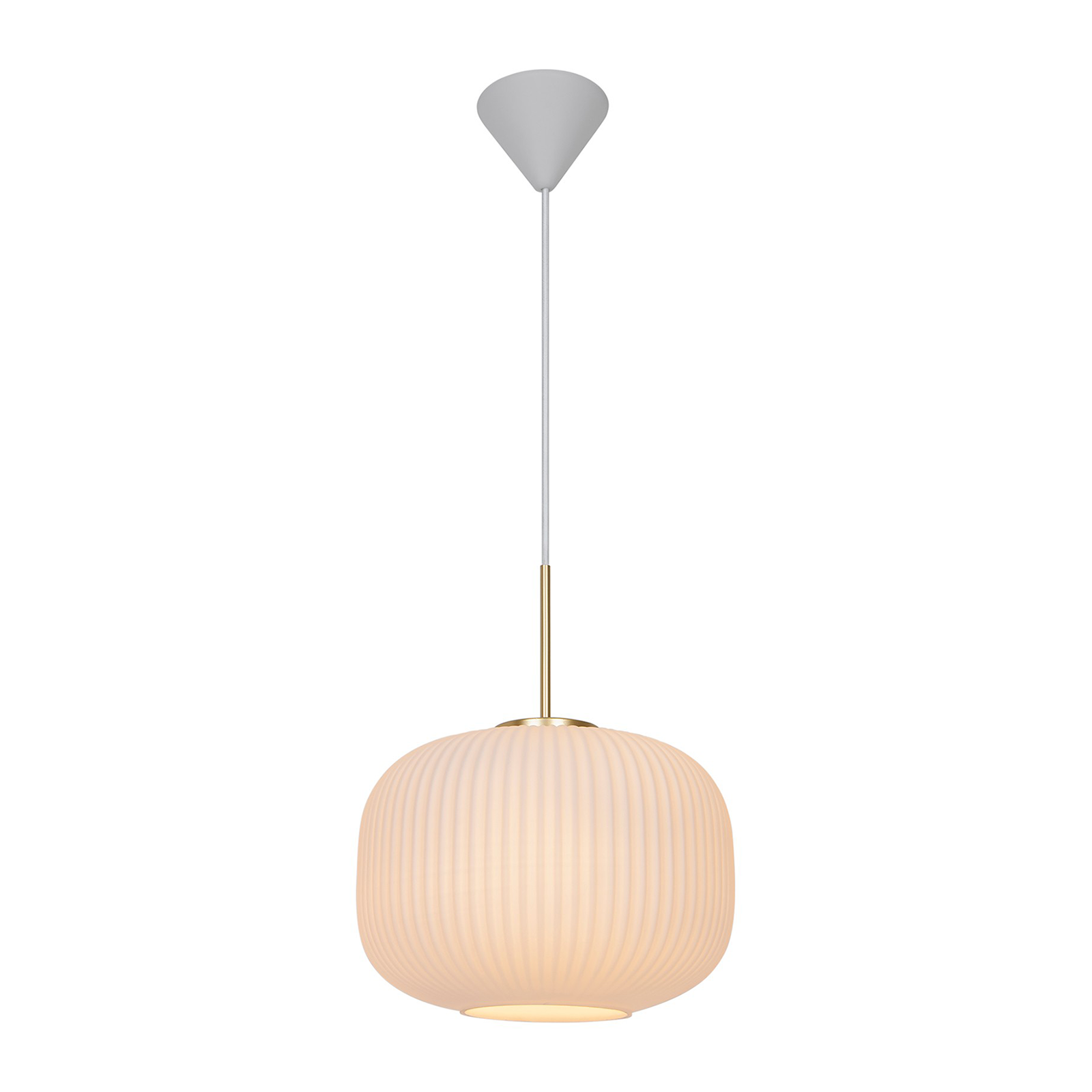 Nordlux Milford 30 Pendant 柔褶系列 玻璃吊燈 30 cm