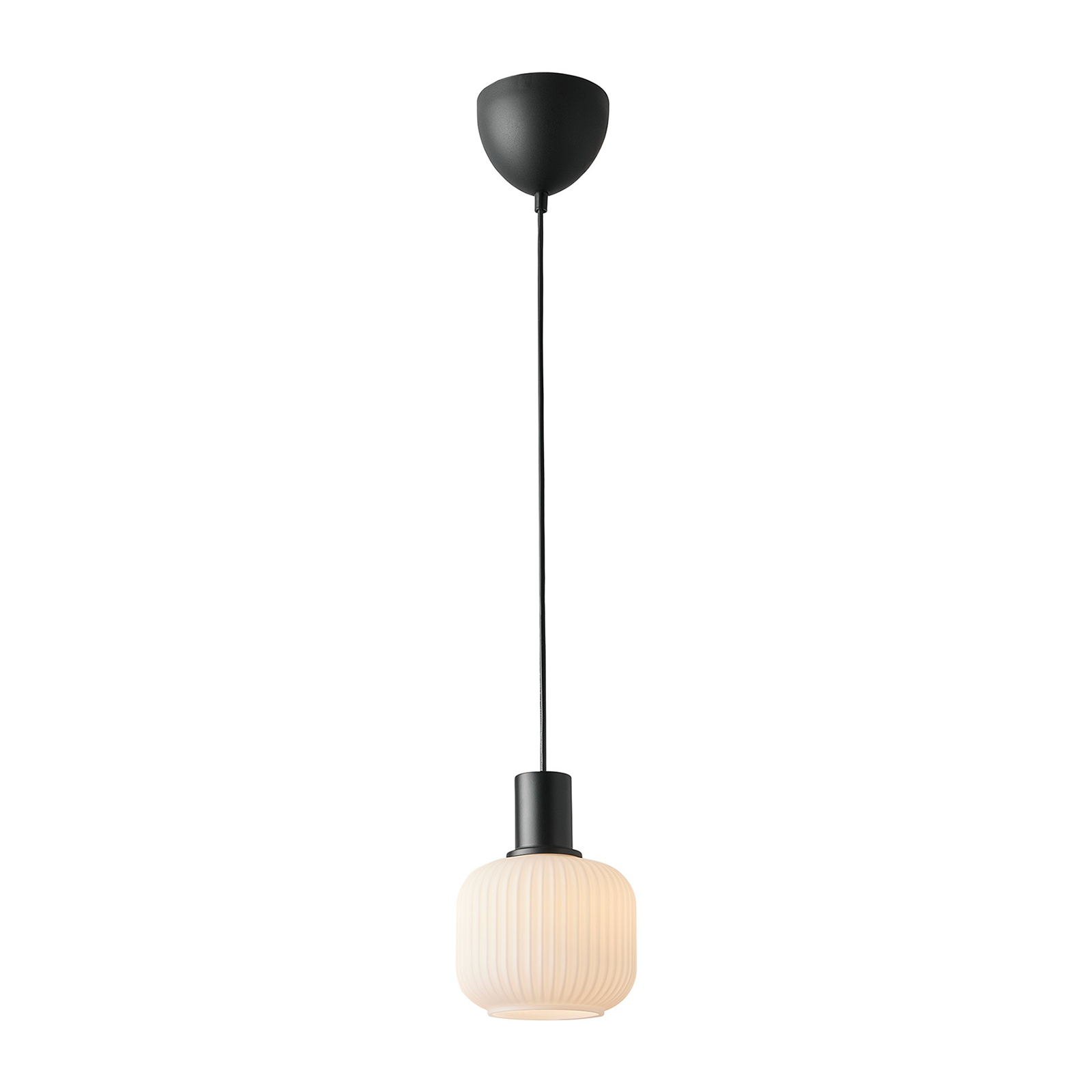 Nordlux Milford Mini Pendant 柔褶系列 玻璃吊燈 - 小尺寸 15 cm