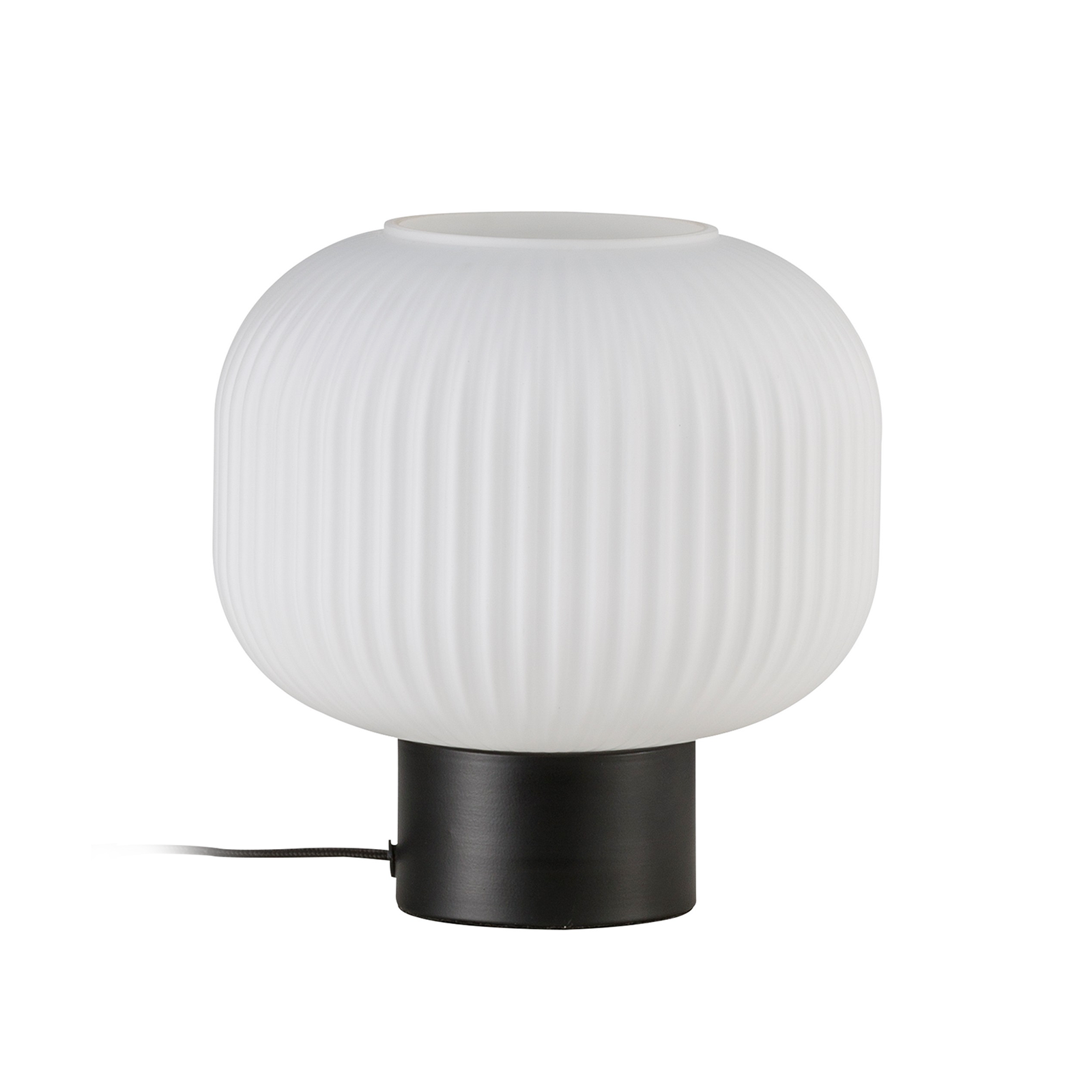 Nordlux Milford Table lamp 柔褶系列 玻璃桌燈 - 金屬底座 20 cm
