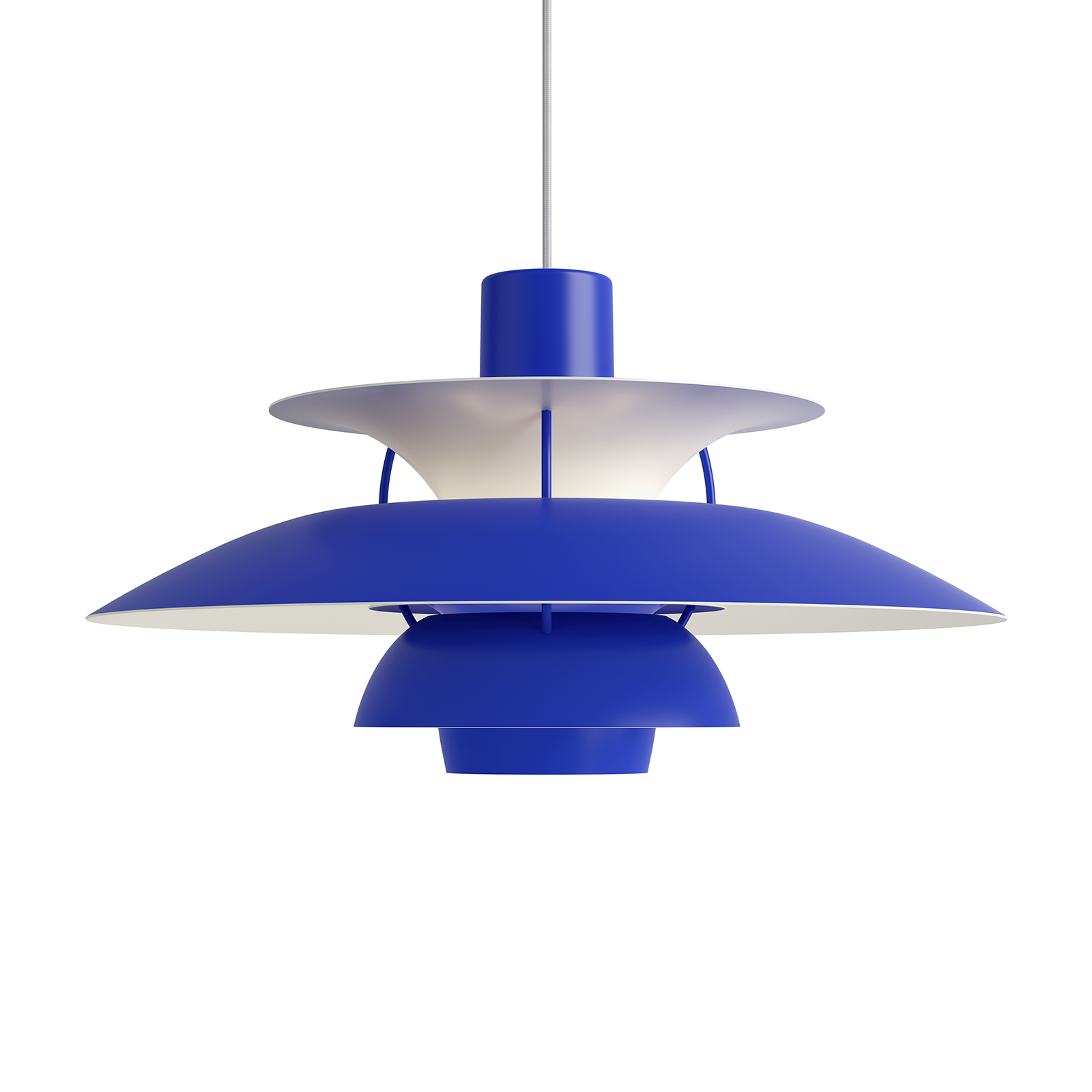 Louis Poulsen PH 5 Suspension Lamp in Monochrome Colour 保羅漢寧森系列 四層次吊燈 - 純色系列 50 cm