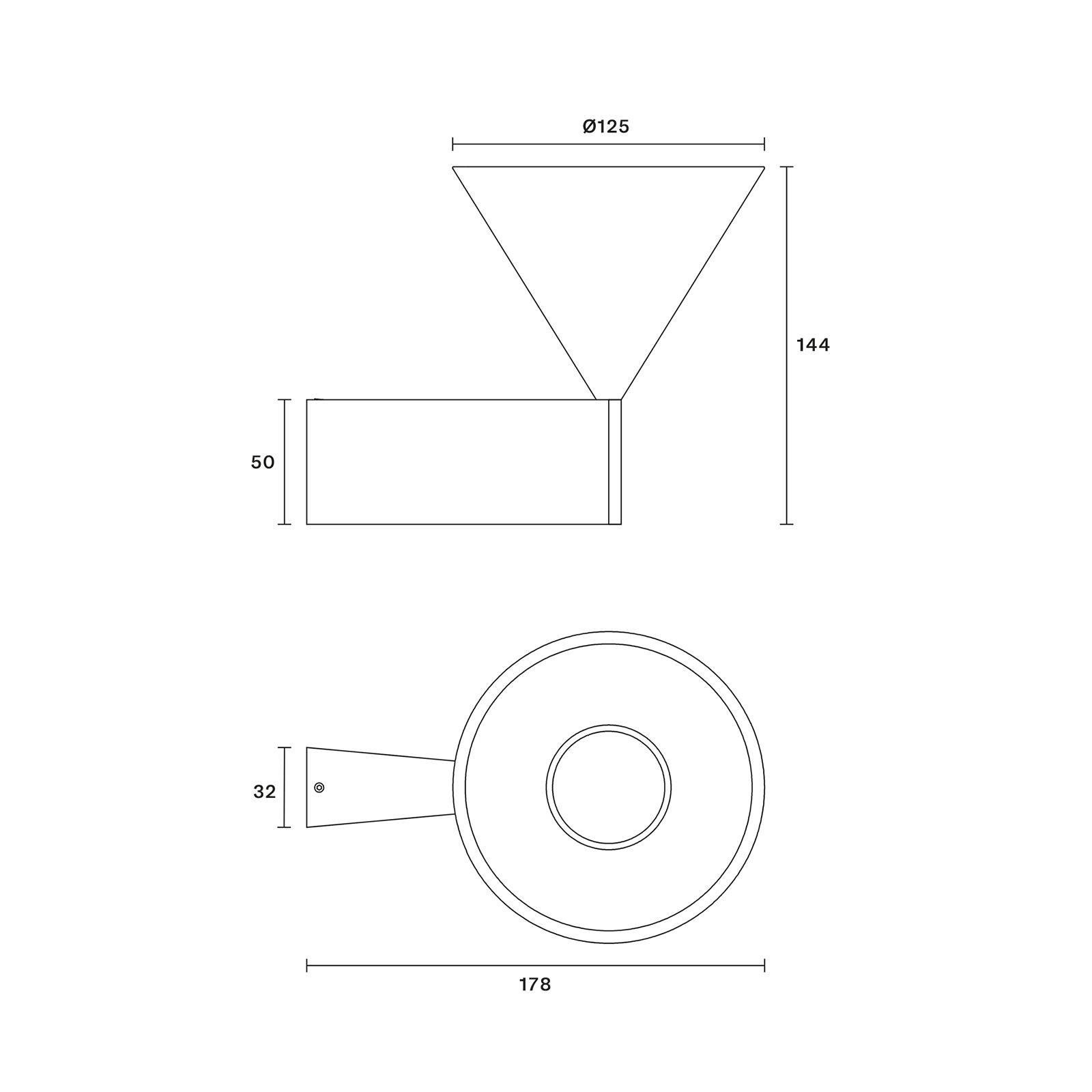 Pholc Apollo 14 Wall Lamp 阿波羅系列 金屬壁燈 - 單燈款