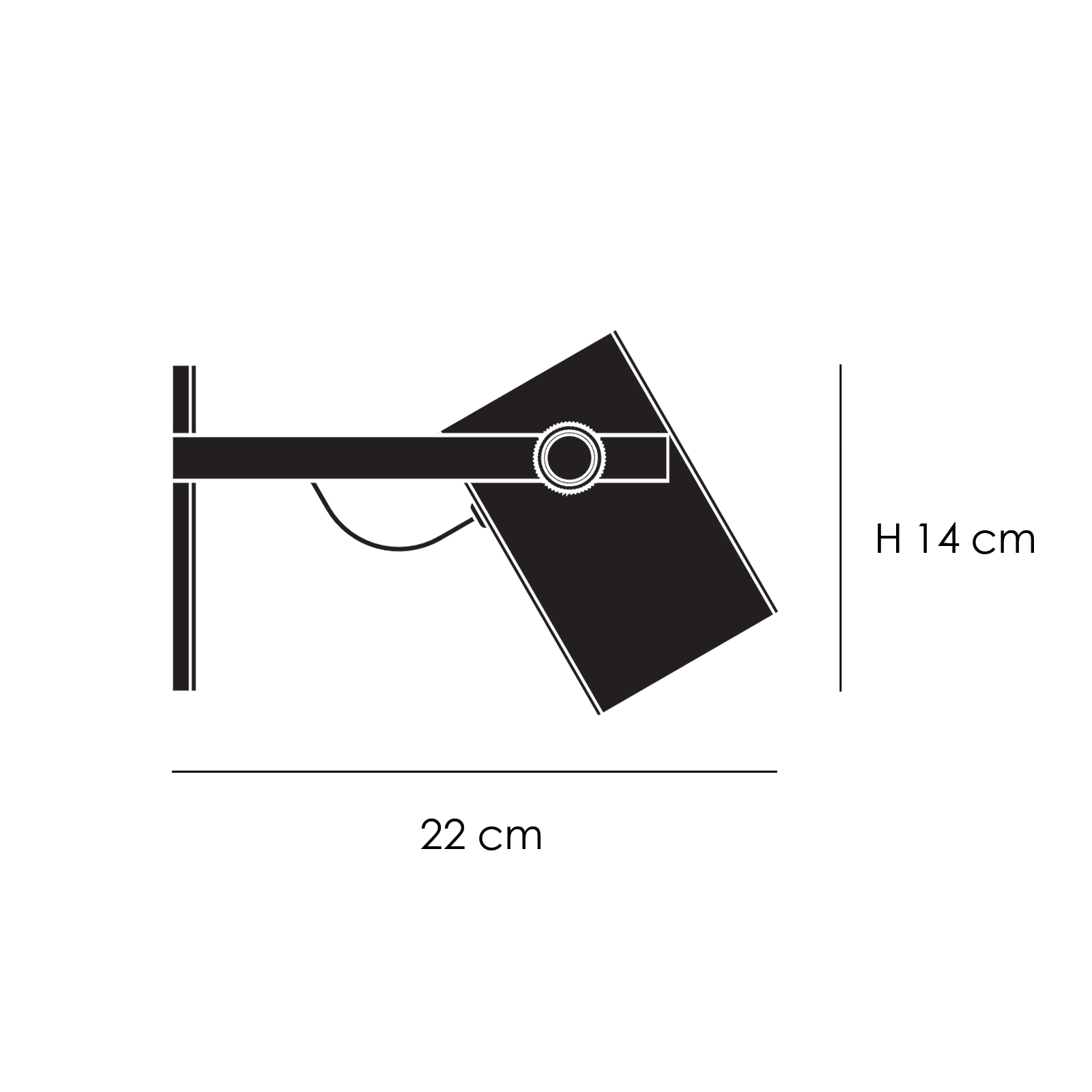 Frandsen BF Quadro Wall Lamp 方影系列 金屬壁燈