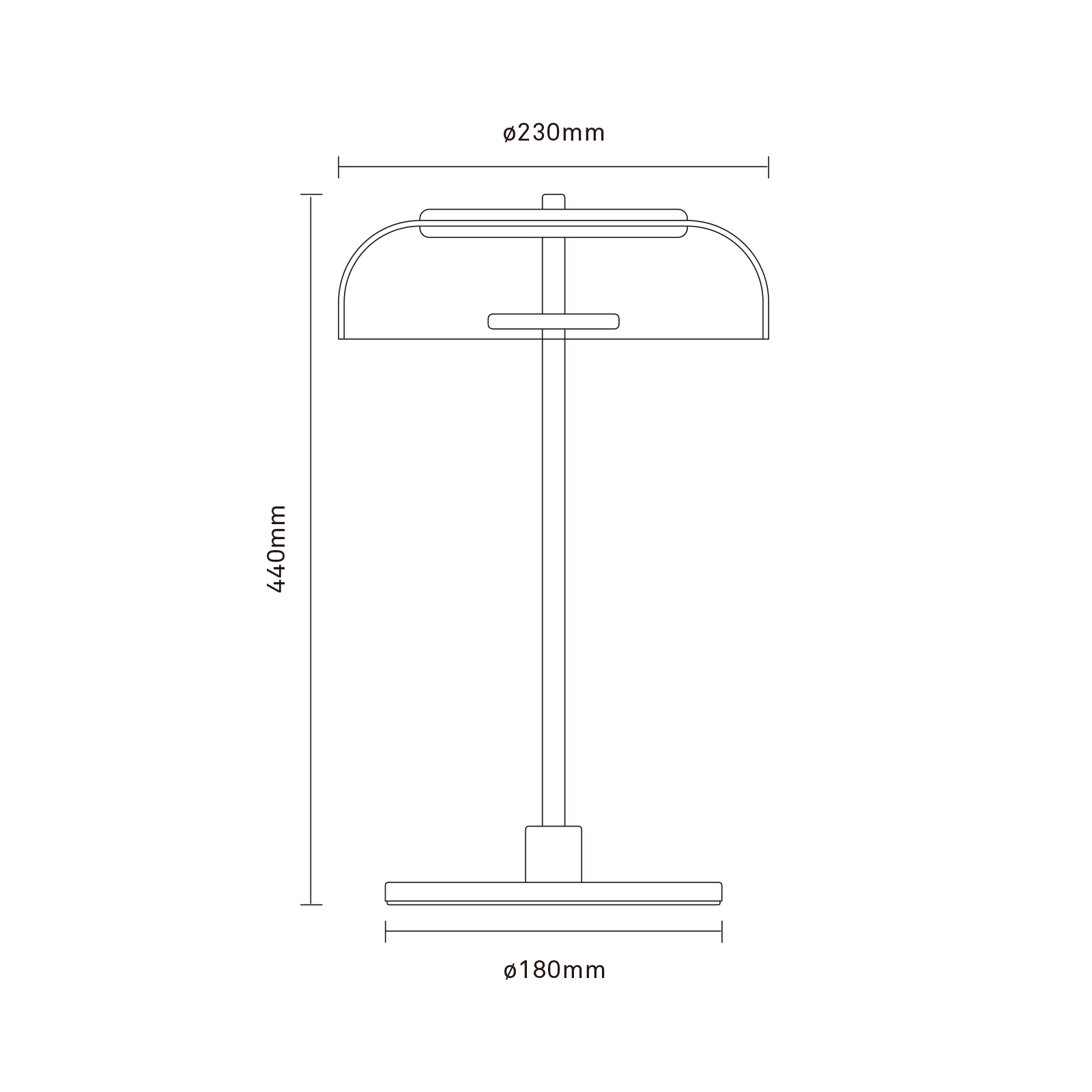 Nuura Blossi Table Lamp 布洛西系列 圓形桌燈 - 標準版