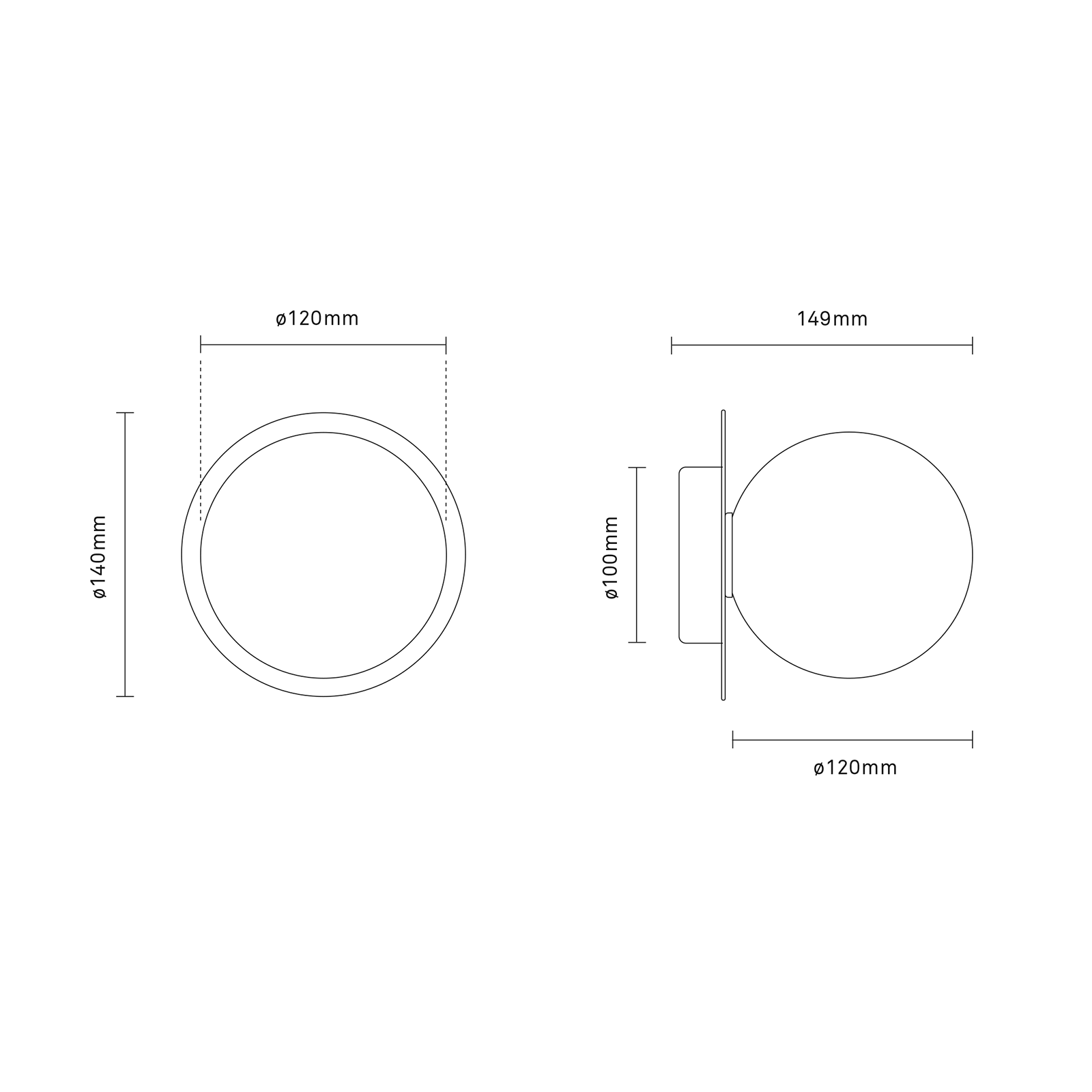 Nuura Liila 1 Wall Lamp Small IP44 莉拉系列 壁/頂燈 - 小尺寸