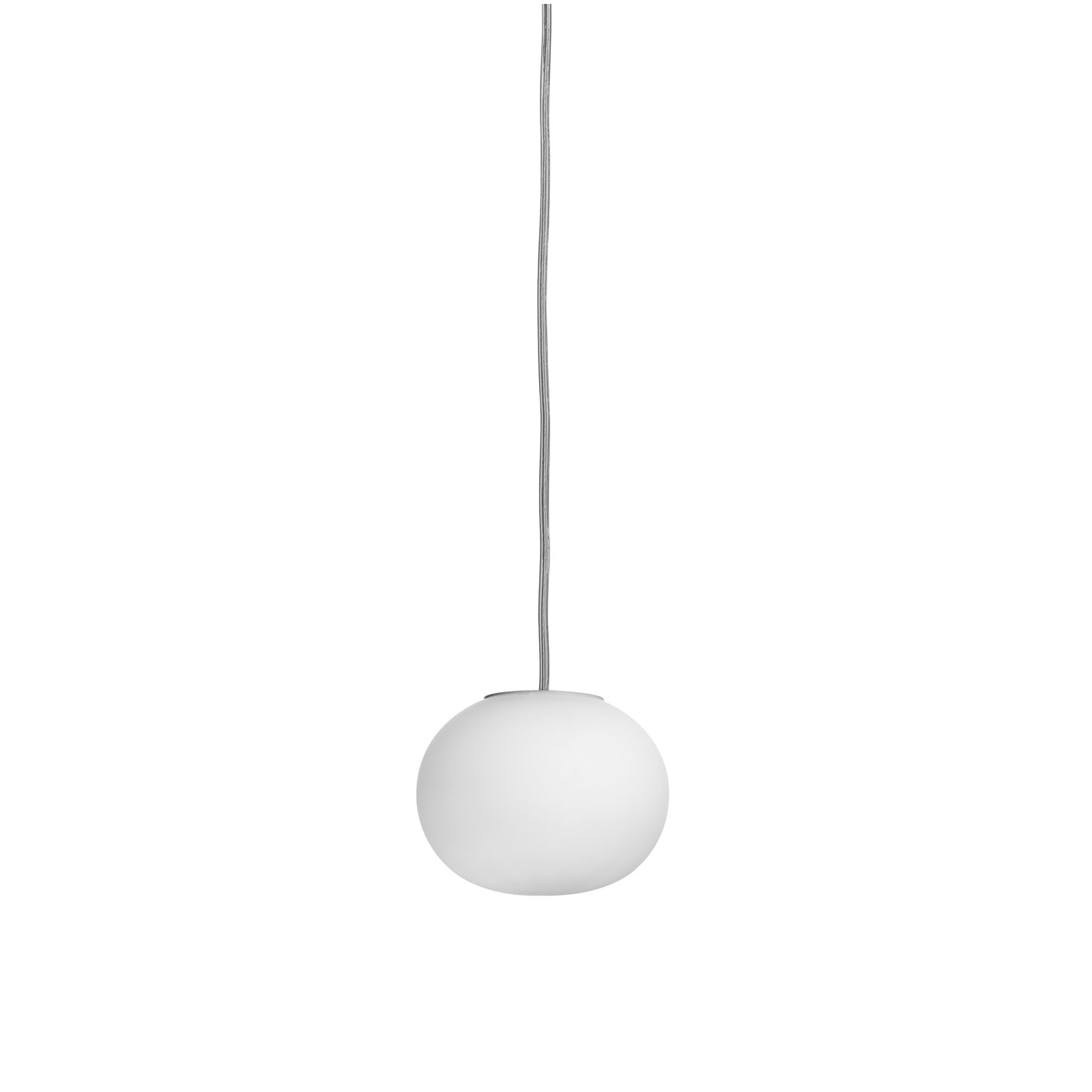 Flos Mini Glo-Ball S Suspension 霧白雪球系列 玻璃吊燈 - 迷你款